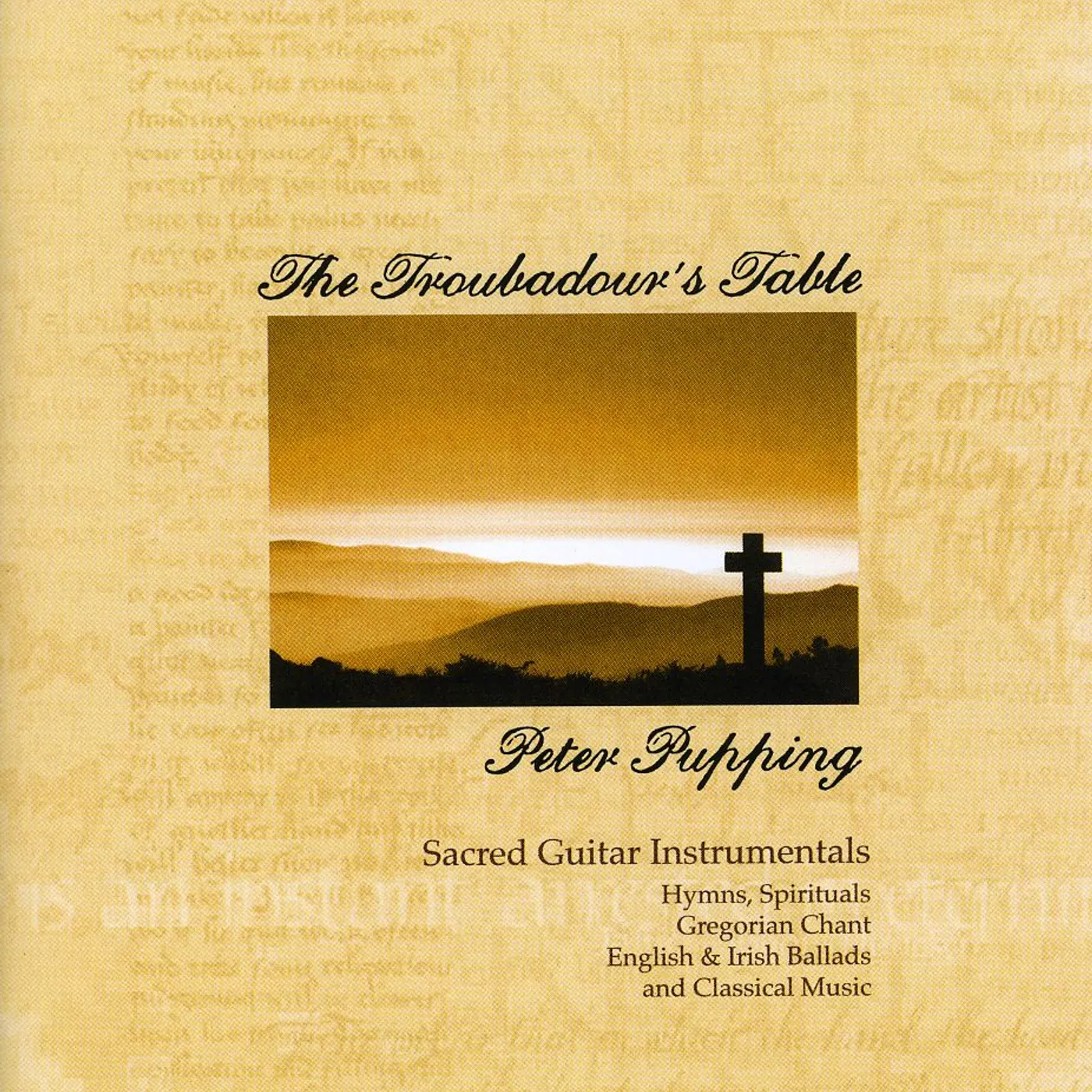 Peter Pupping TROUBADOUR'S TABLE CD