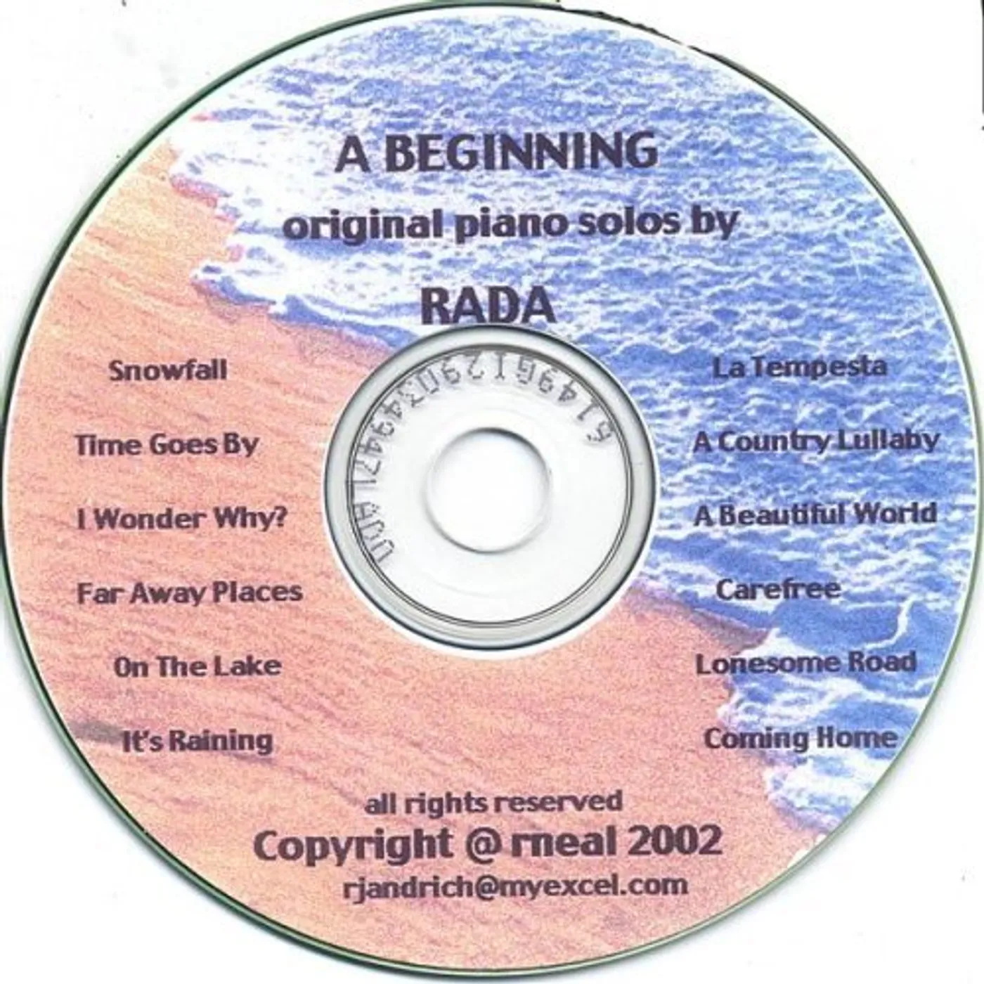 Rada BEGINNING CD