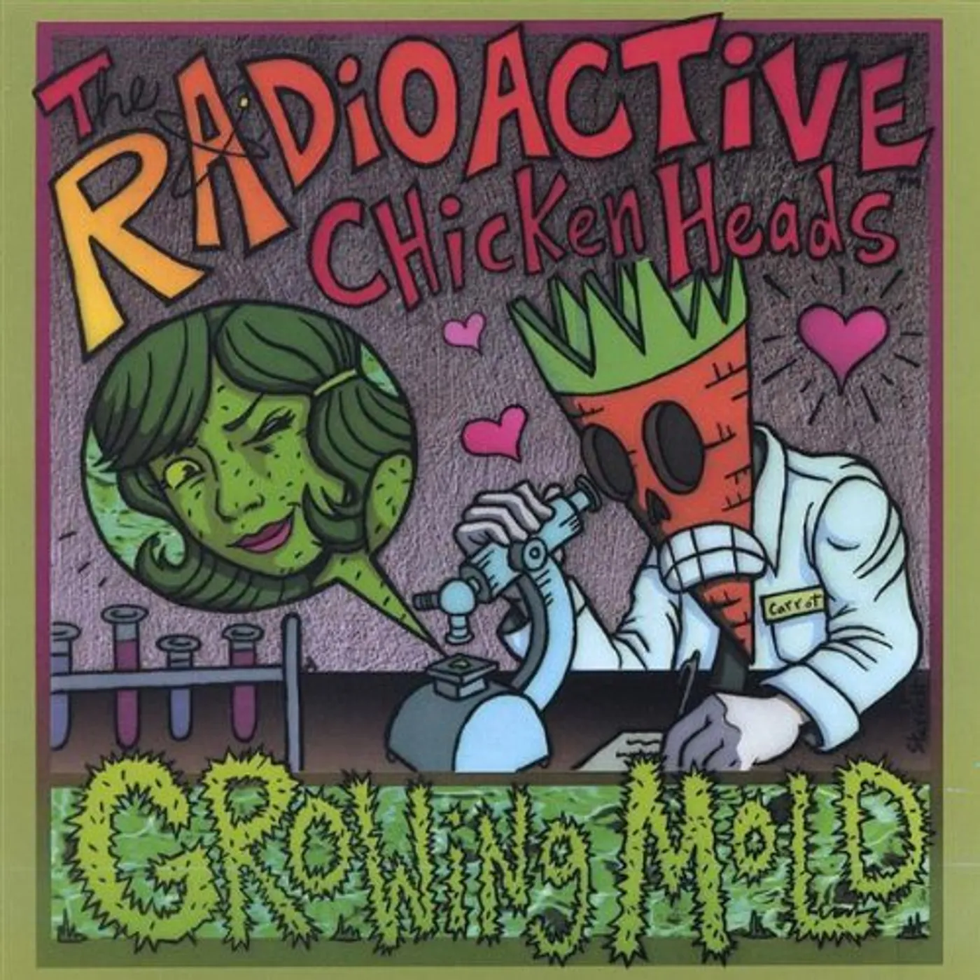 Radioactive Chicken Heads GROWING MOLD CD