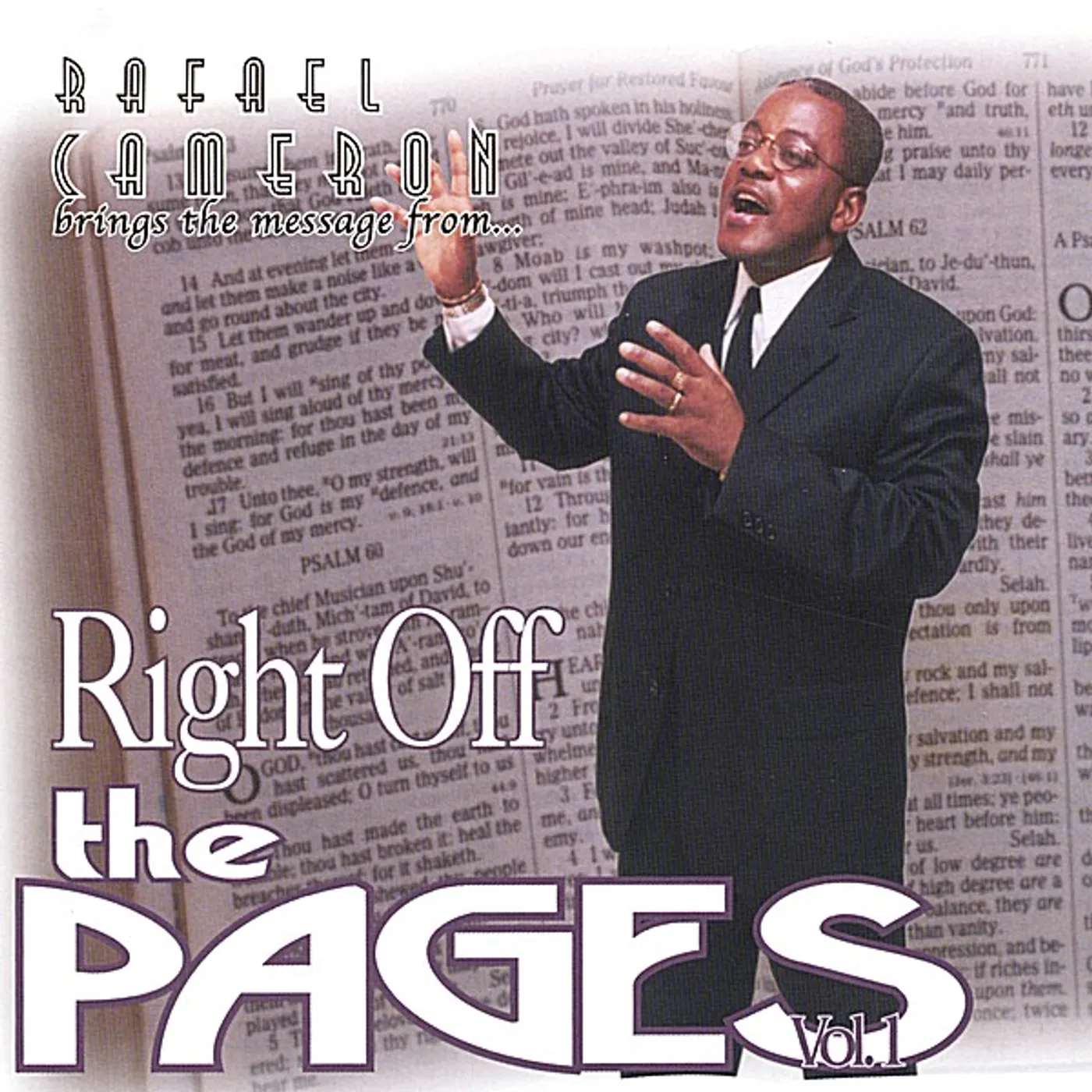 Rafael Cameron RIGHT OFF THE PAGES 1 CD