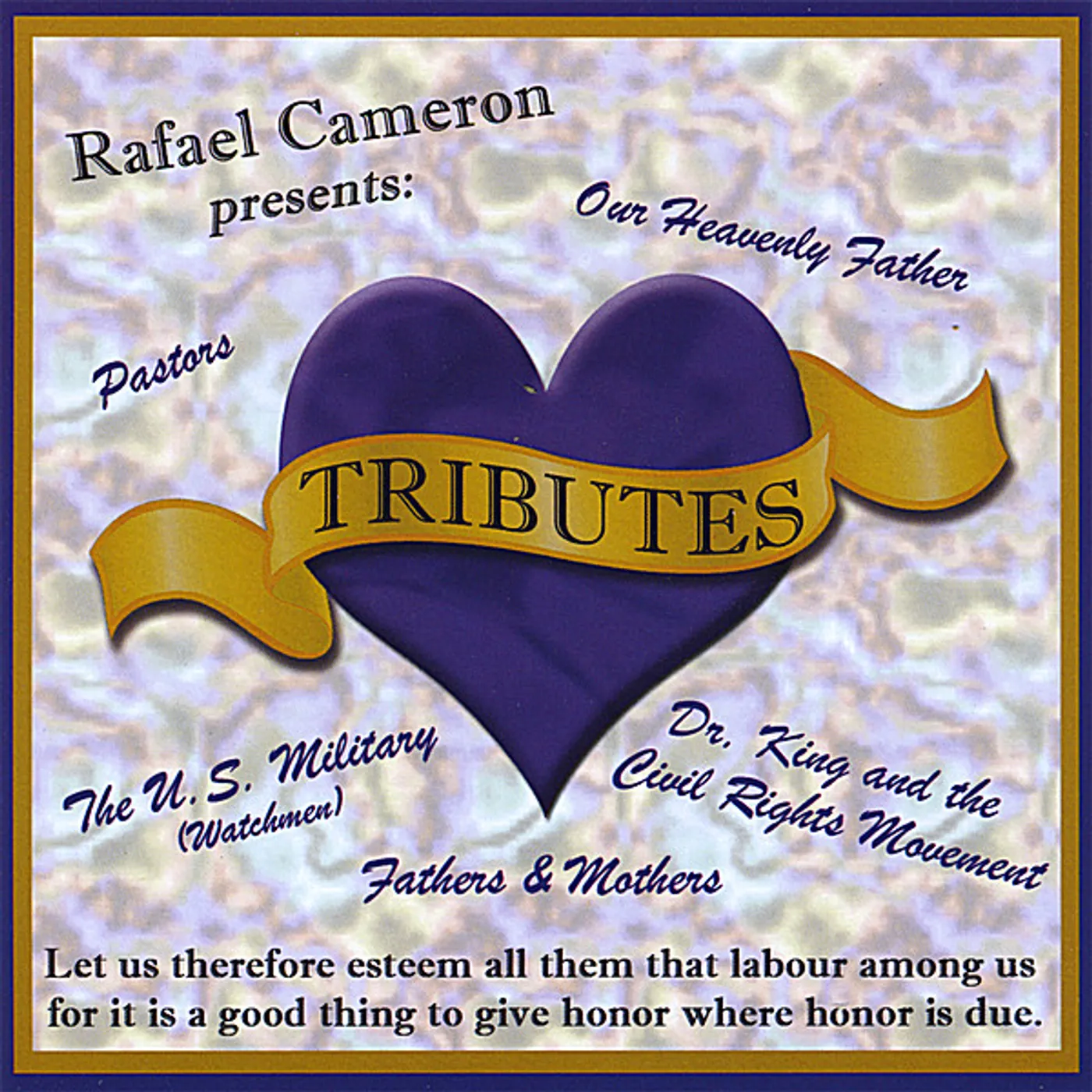 Rafael Cameron TRIBUTES CD