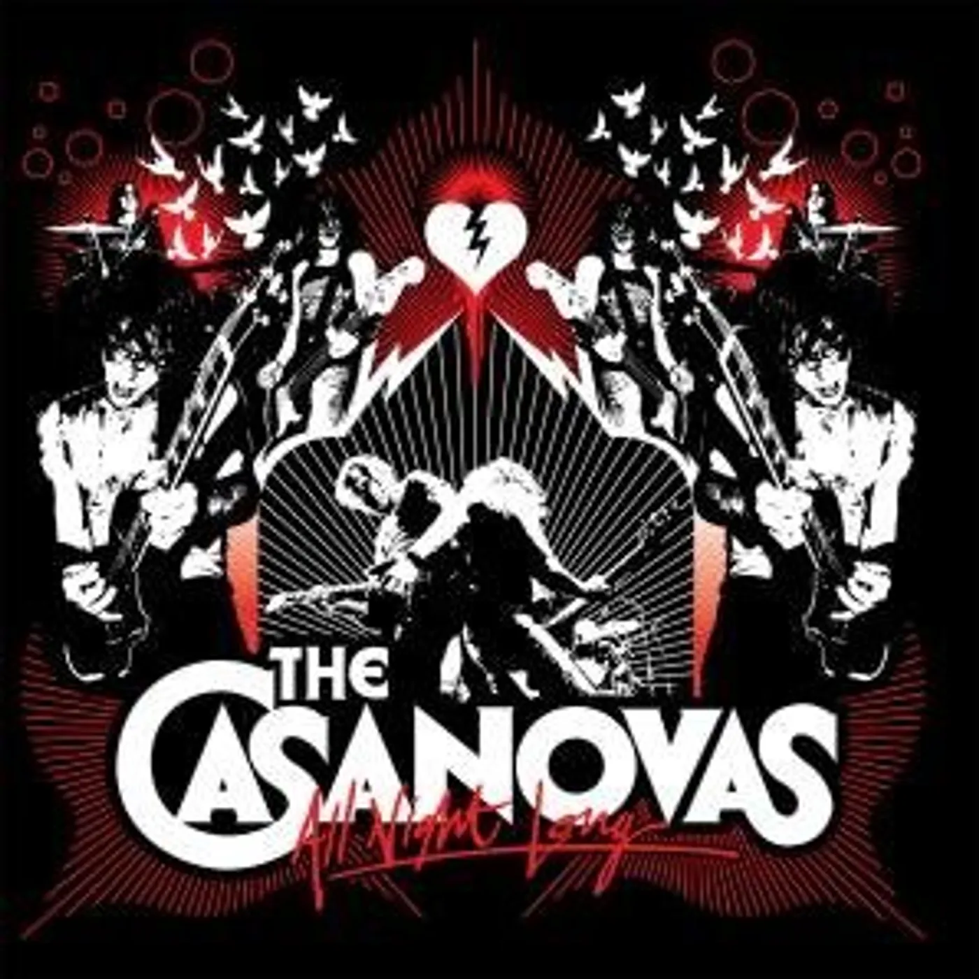 The Casanovas All Night Long Vinyl Record