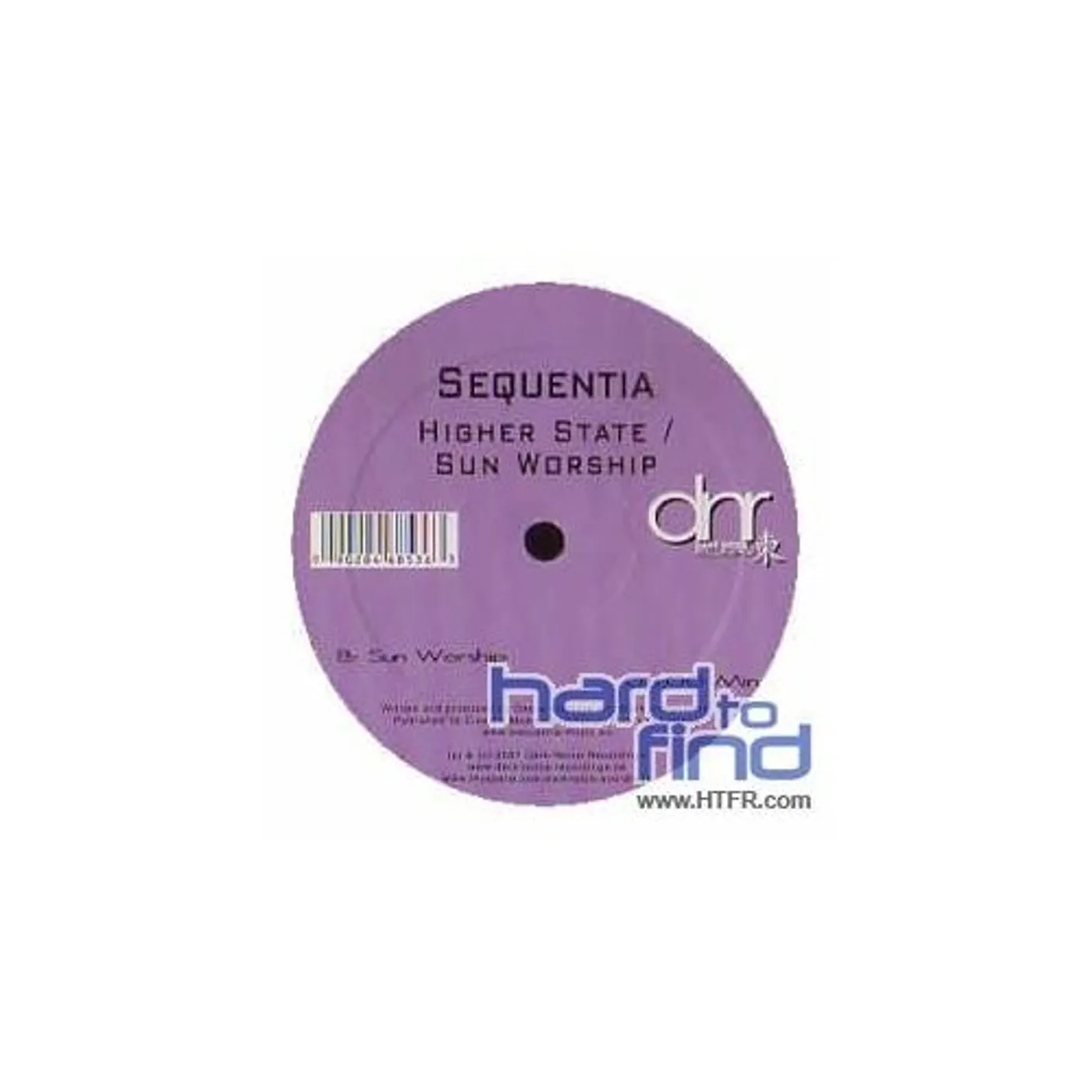 Sequentia HIGHER STATE/SUN WORSHIP Vinyl Record