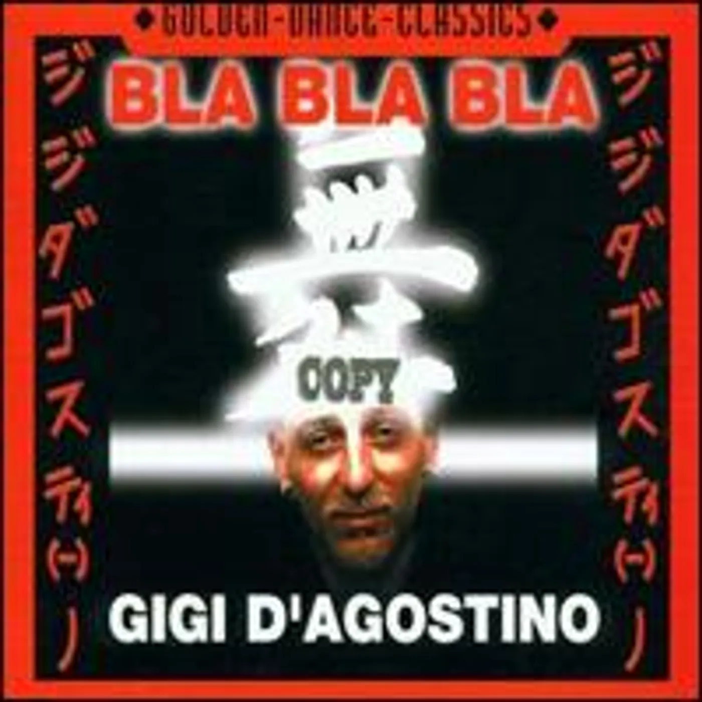 Gigi D'Agostino BLA BLA BLA 2003 Vinyl Record