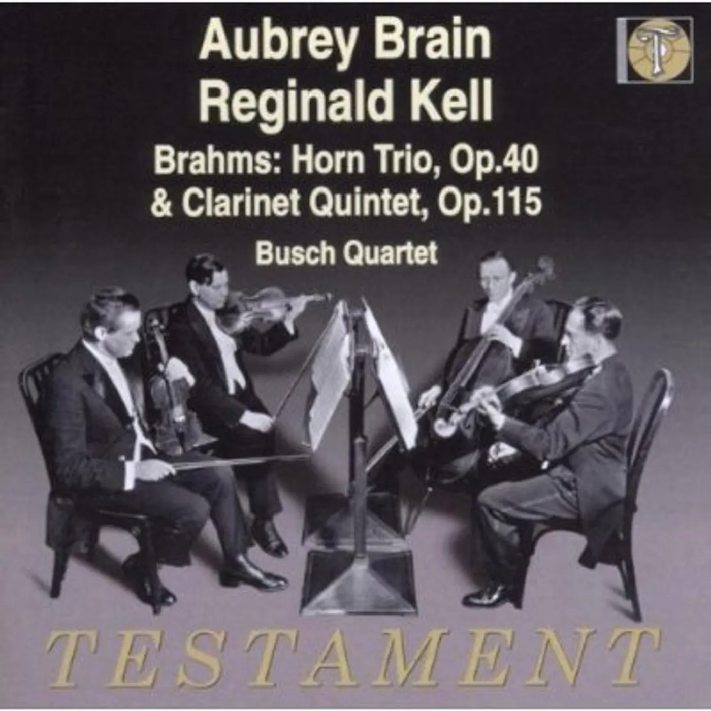 J. Brahms HORN TRIO CLARINET QUINTET CD
