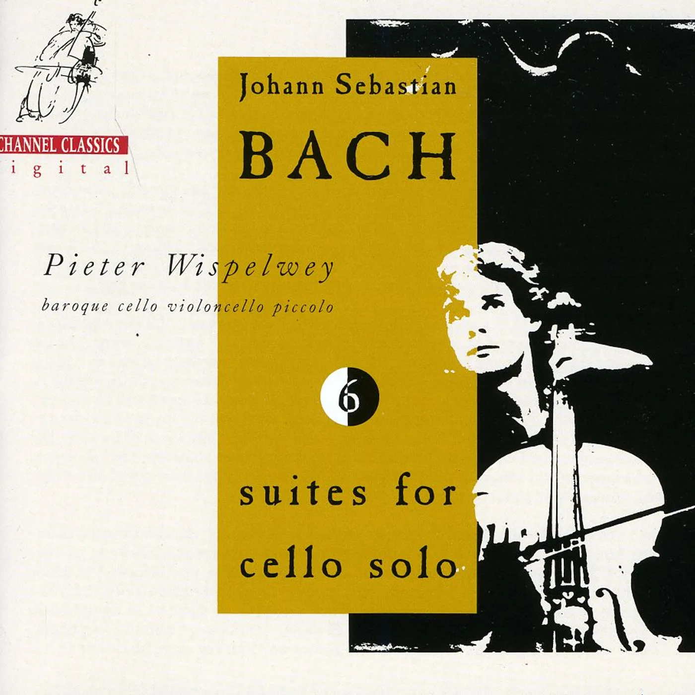 Pieter Wispelwey BACH-6 SUITES FOR VIOLONCELLO SOLO CD