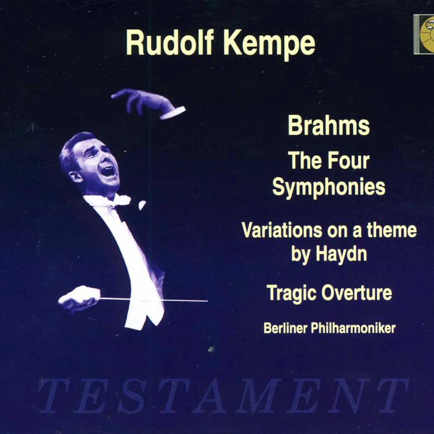 J. Brahms SYMPHONIES 1-4 HAYDN VARIATIONS CD