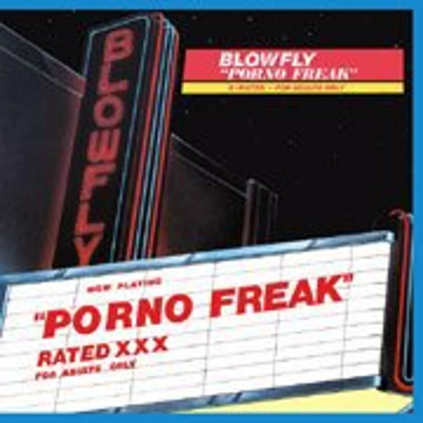Blowfly Porno Freak Vinyl Record