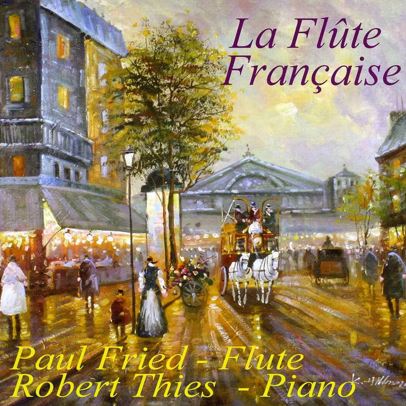 Paul Fried LA FLUTE FRANCAISE CD
