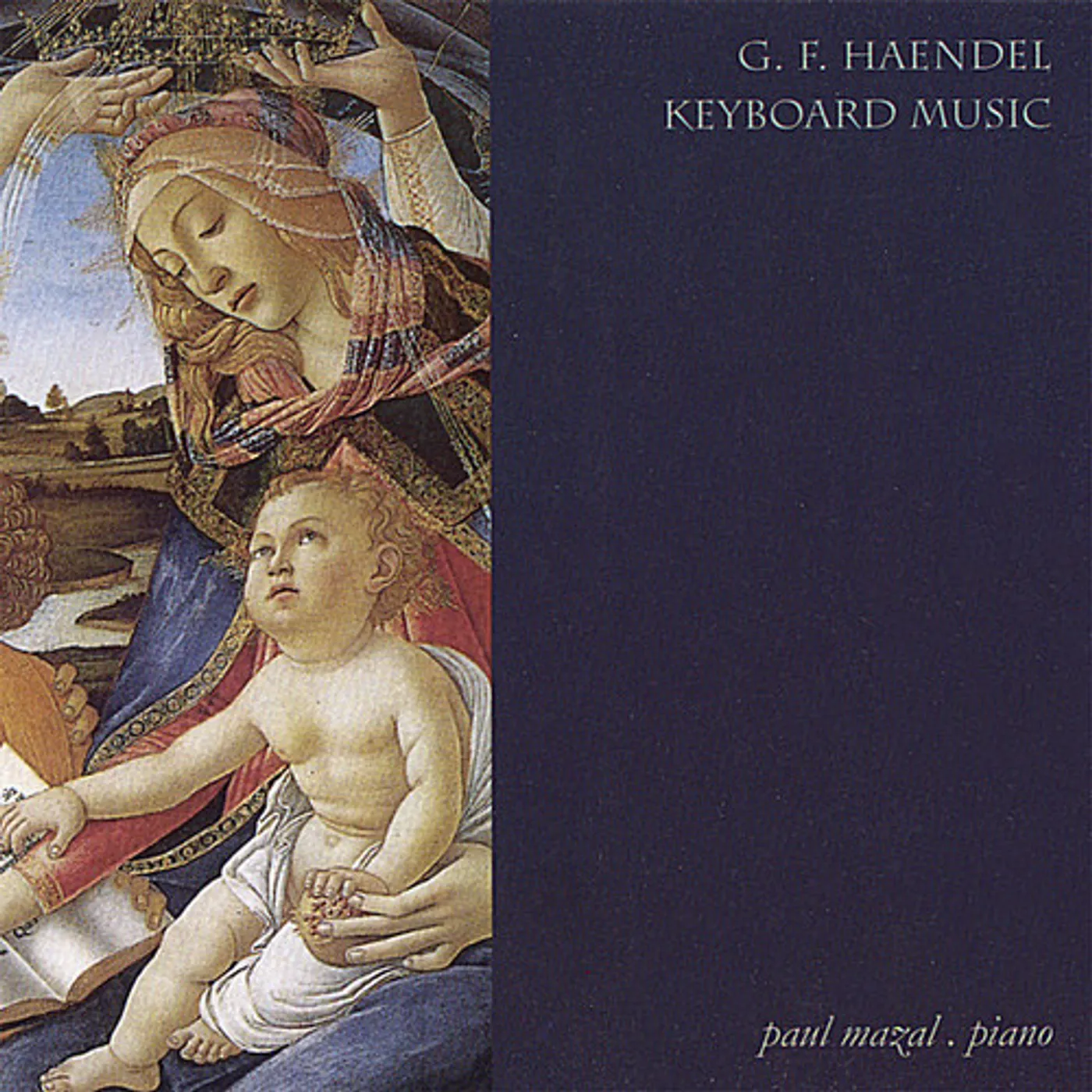 G F Händel KEYBOARD MUSIC CD