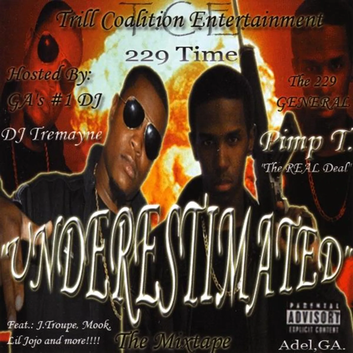 Pimp T. UNDERESTIMATED CD