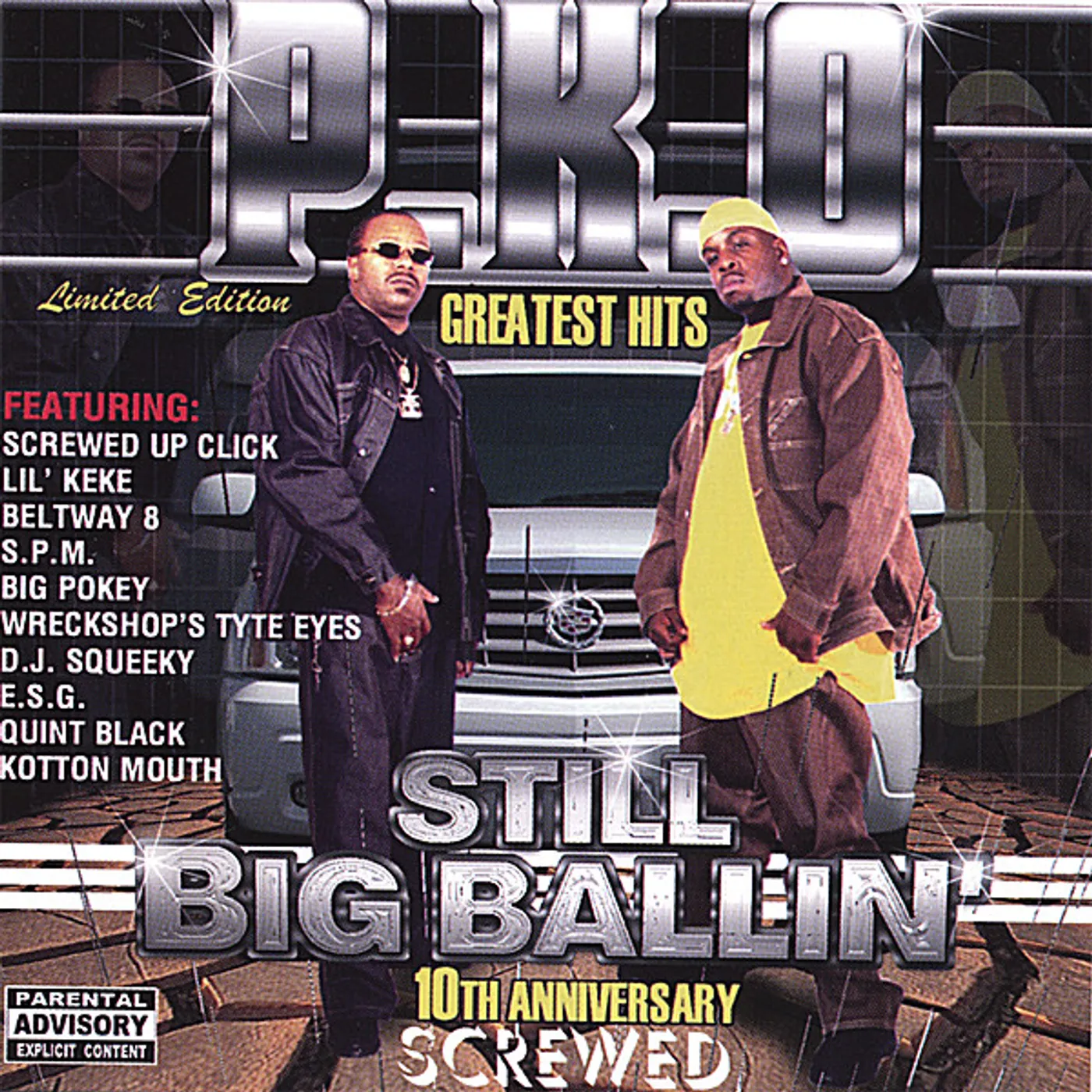P.K.O. STILL BIG BALLIN': SCREWED CD