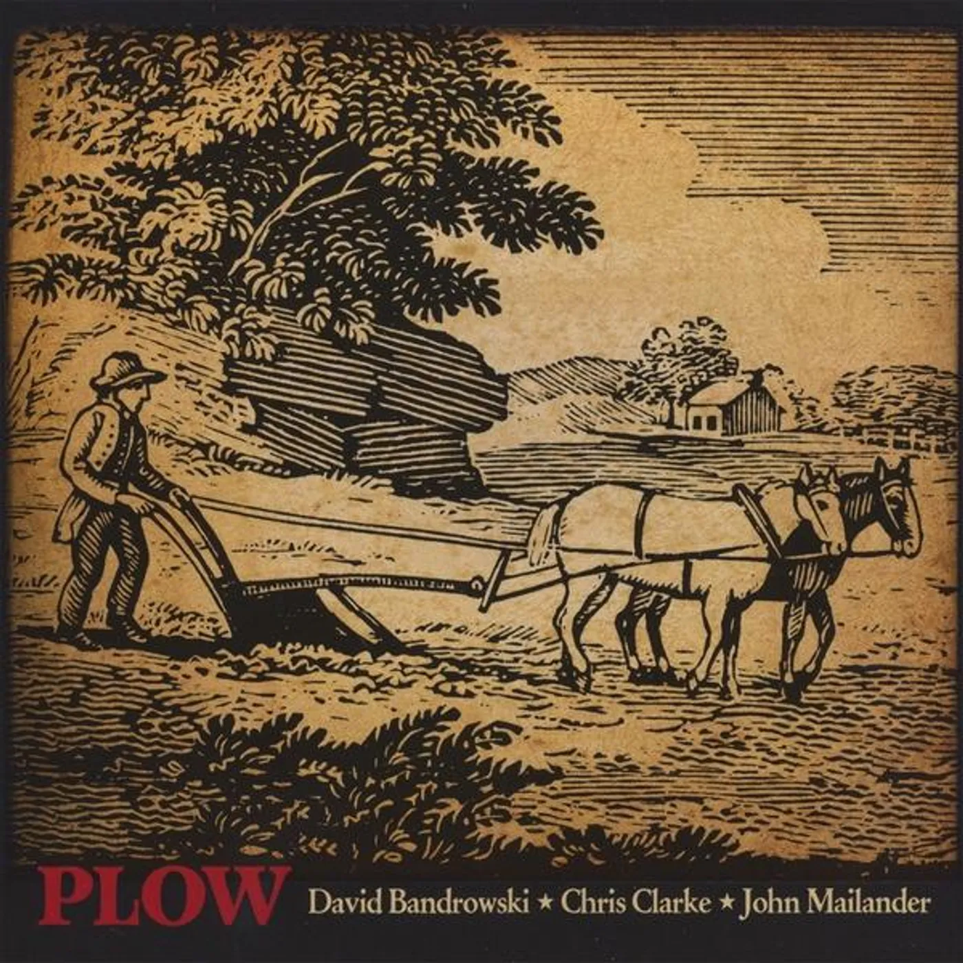 Plow DAVID BANDROWSKI-CHRIS CLARKE-JOHN MAILANDER CD