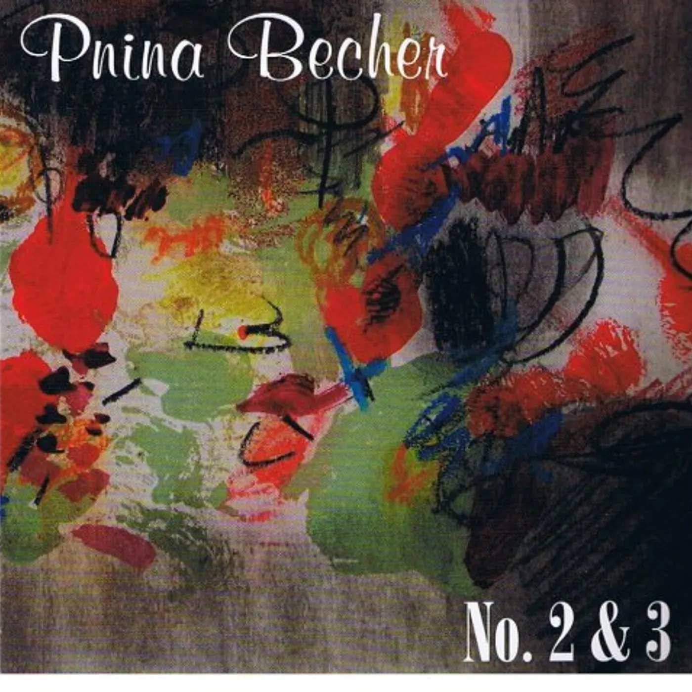 Pnina Becher NO. 2&3 CD