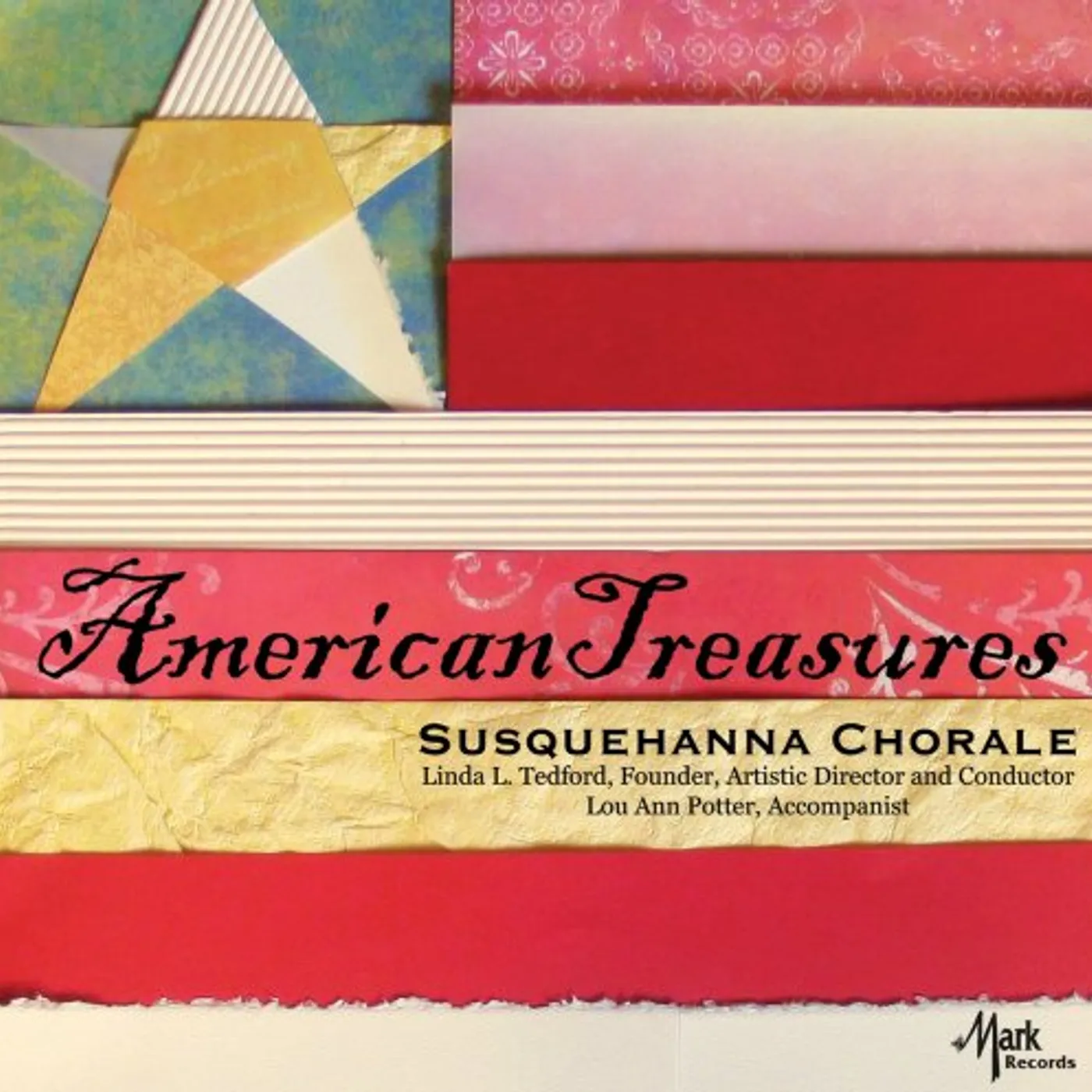 Susquehanna Chorale AMERICAN TREASURES CD