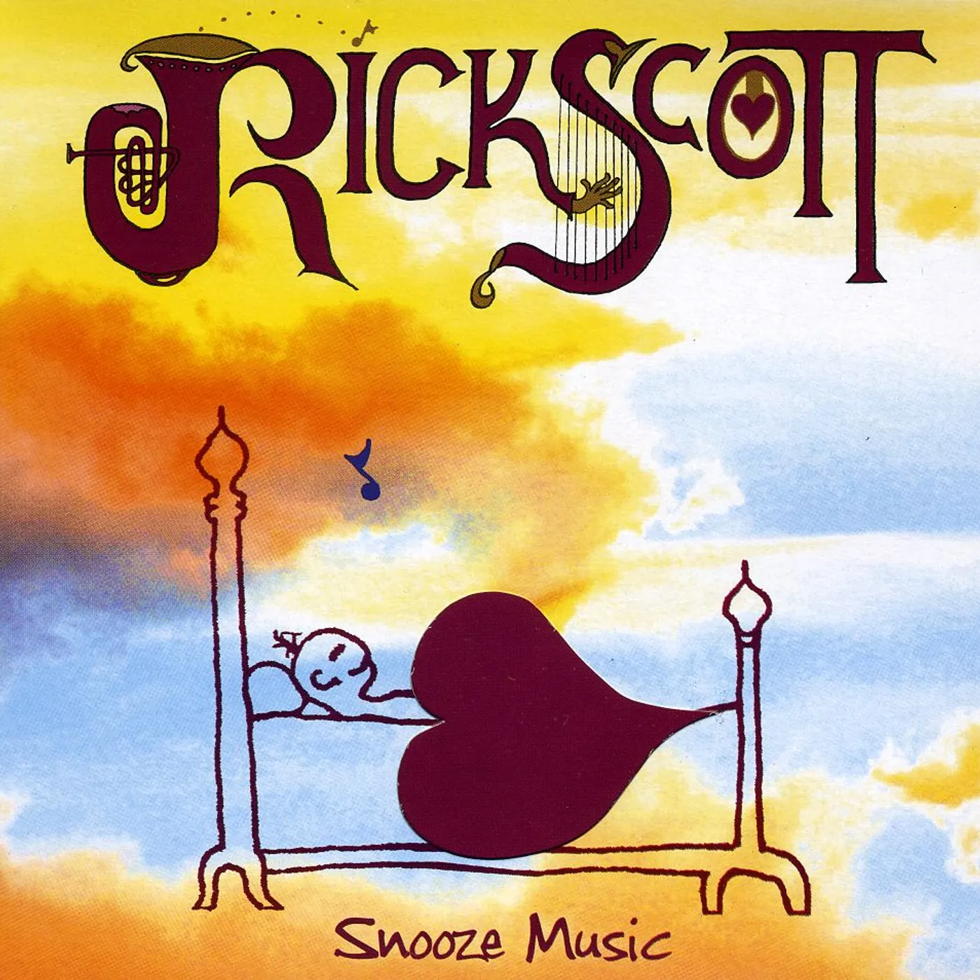 Rick Scott SNOOZE MUSIC CD
