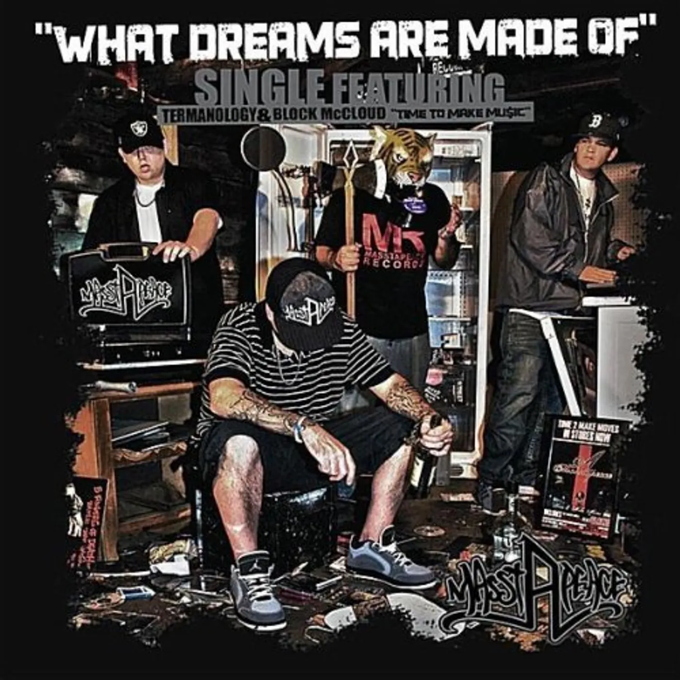 Masstapeace WHAT DREAMS ARE MADE OF EP CD
