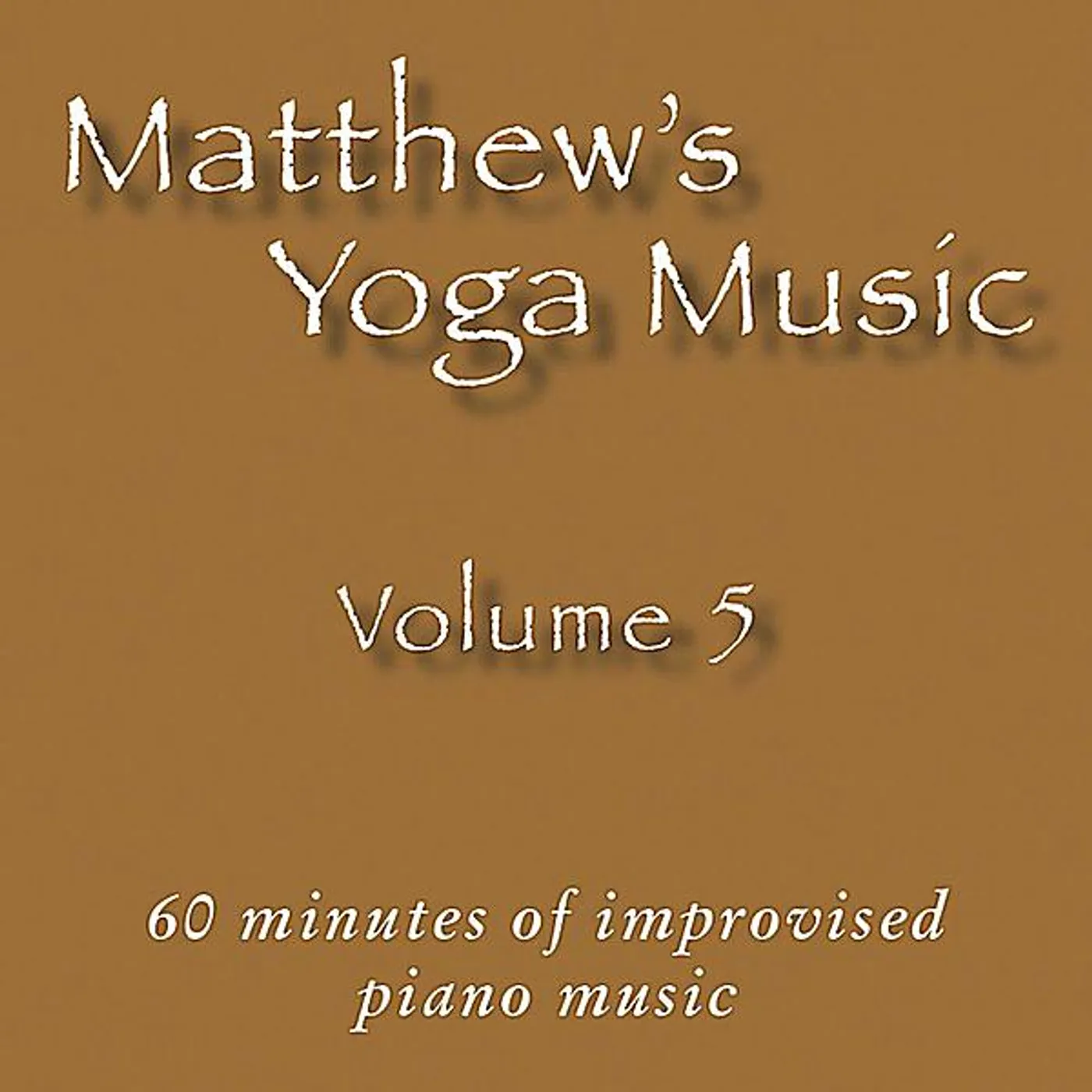 Matt Johnson MATTHEW'S YOGA MUSIC 5 CD