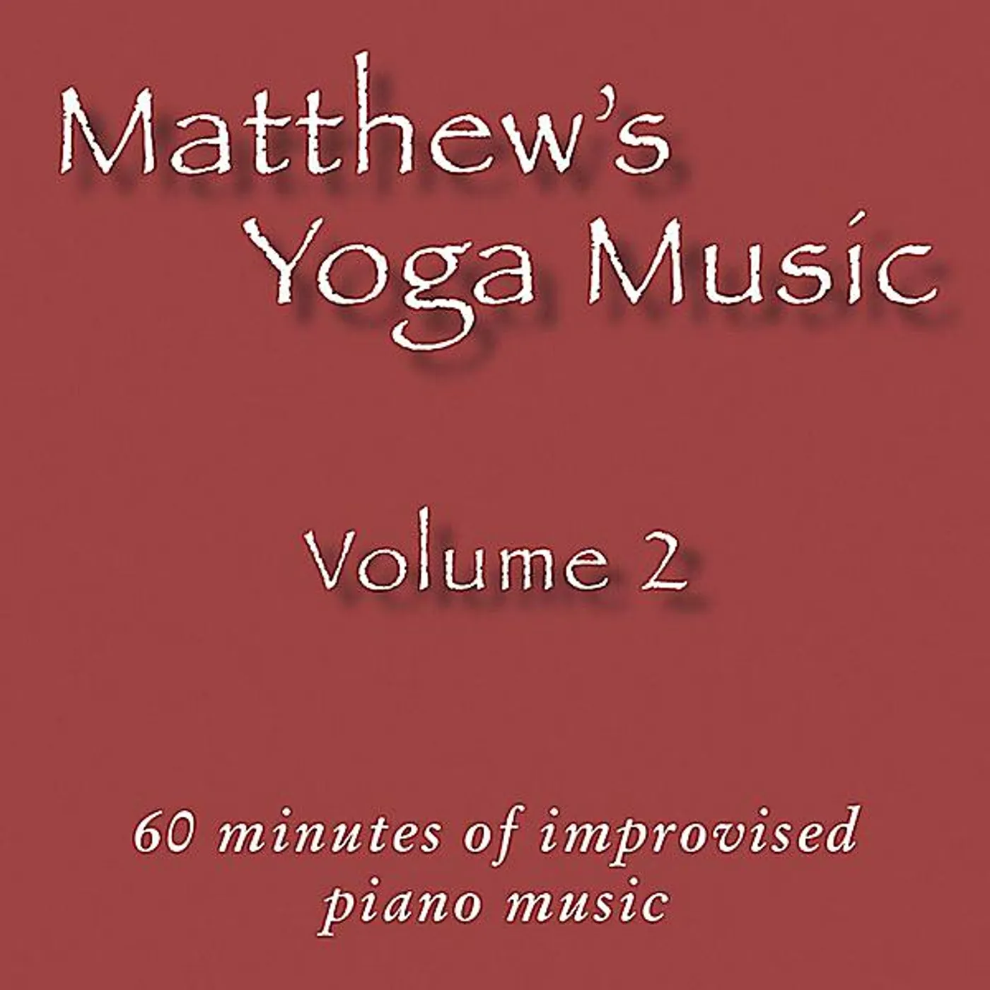 Matt Johnson MATTHEW'S YOGA MUSIC 3 CD
