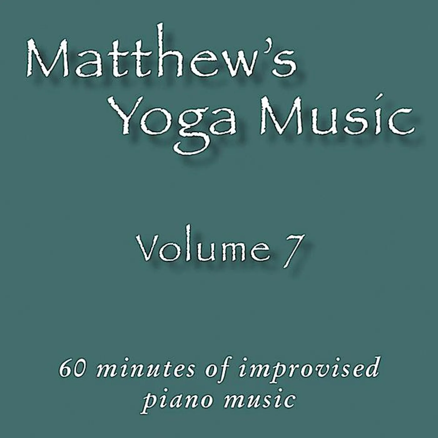 Matt Johnson MATTHEW'S YOGA MUSIC 7 CD