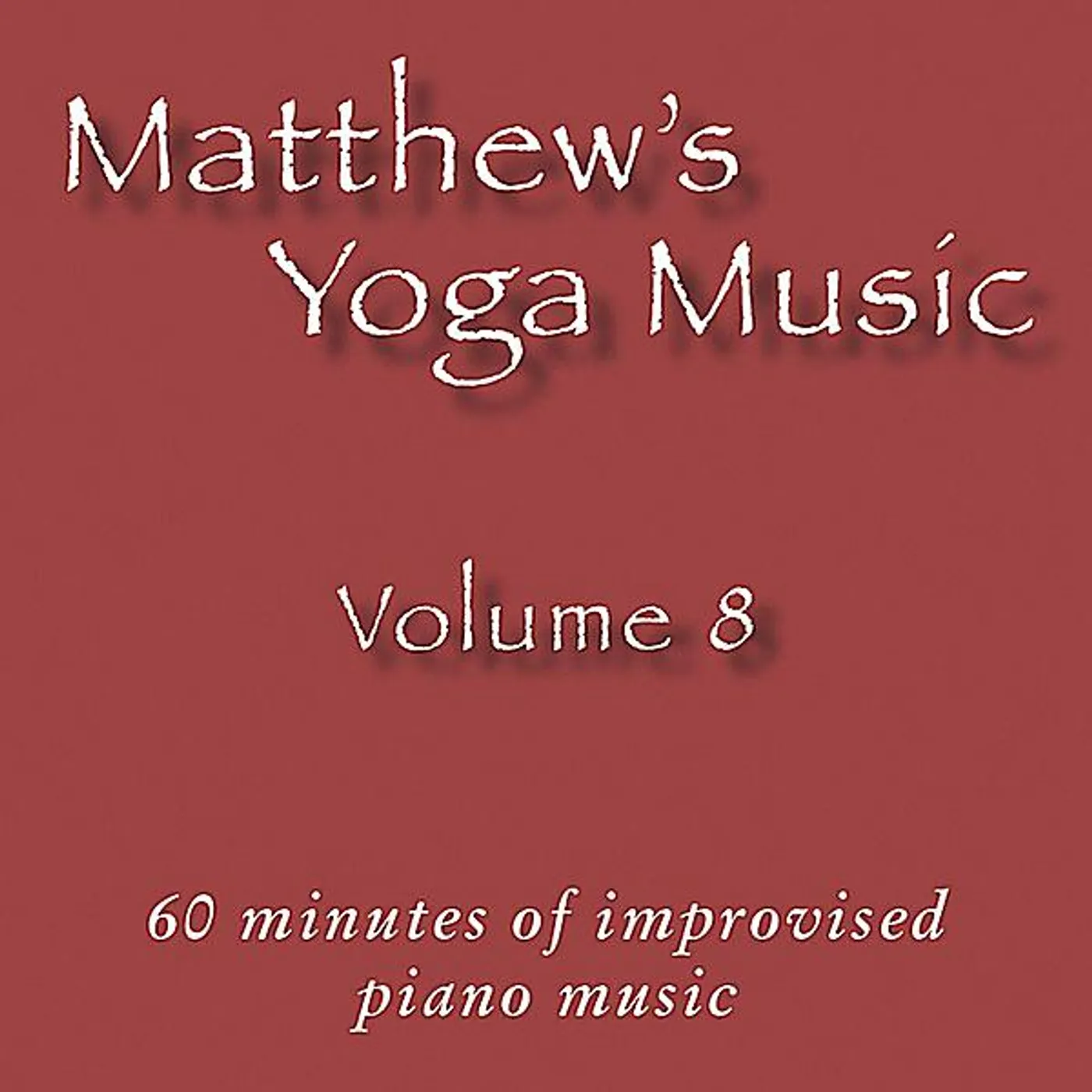 Matt Johnson MATTHEW'S YOGA MUSIC 8 CD