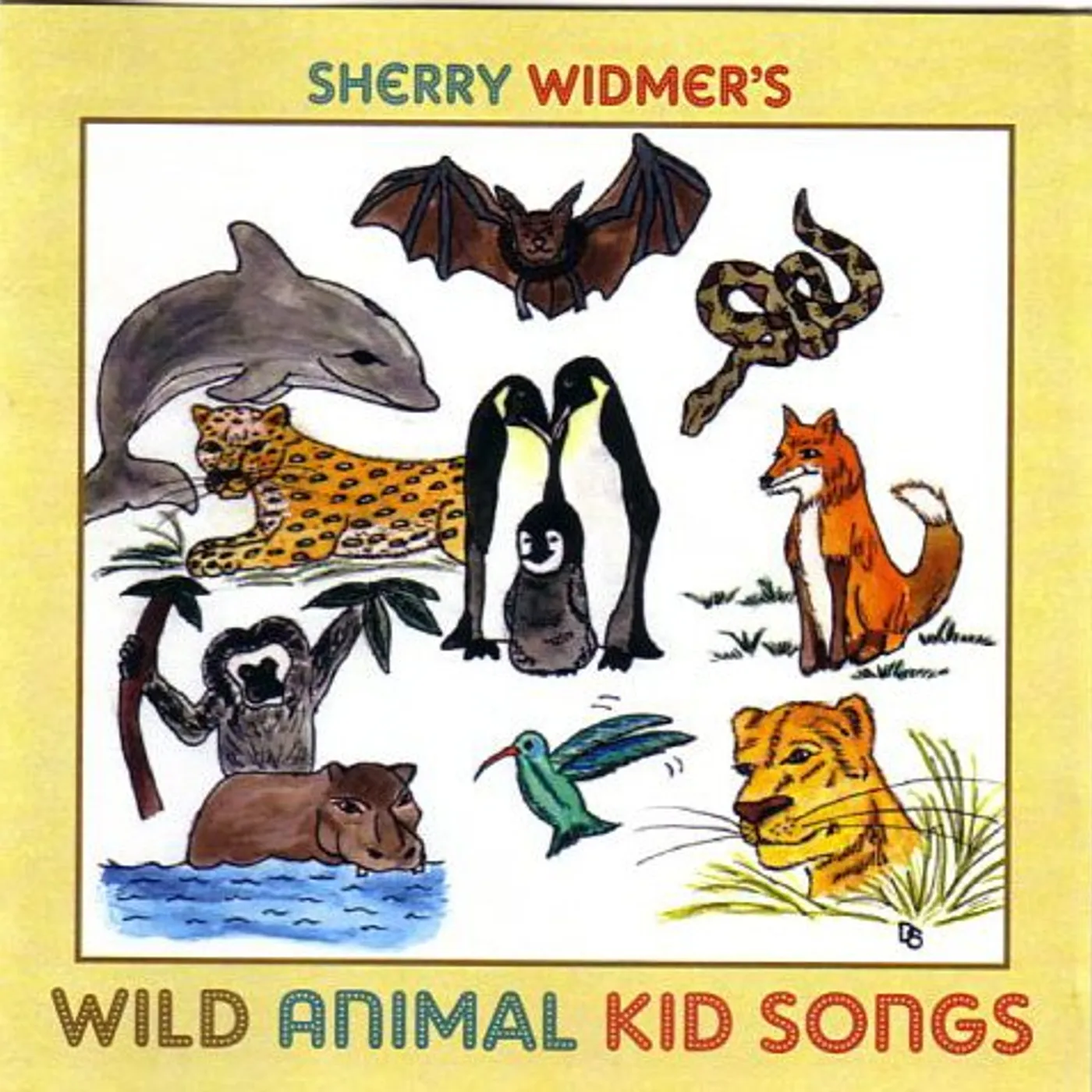 Sherry Widmer WILD ANIMAL KID SONGS CD