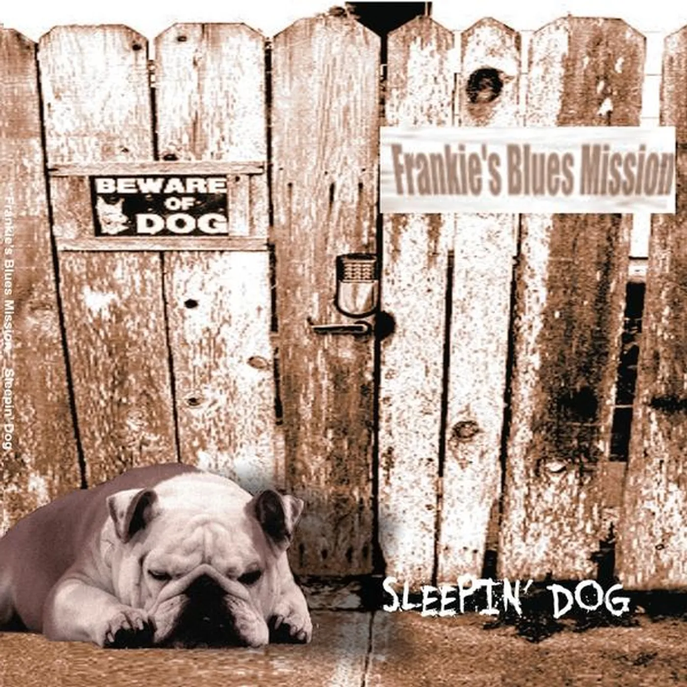 Frankie's Blues Mission SLEEPIN' DOG CD