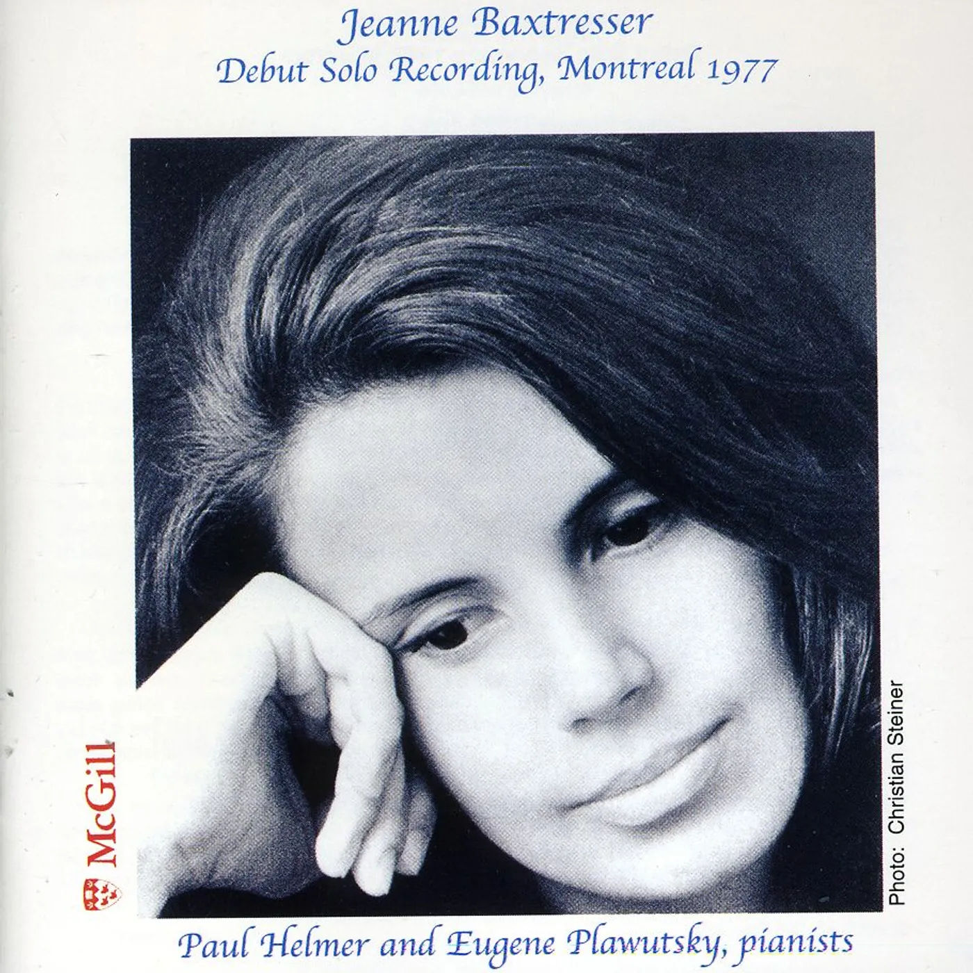 JEANNE BAXTRESSER DEBUT SOLO RECORDING MONTREAL 19 CD