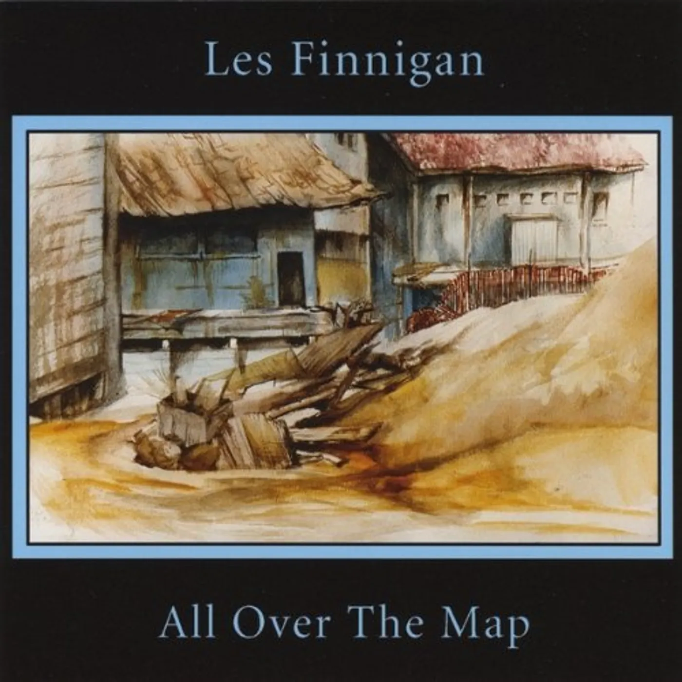 Les Finnigan ALL OVER THE MAP CD