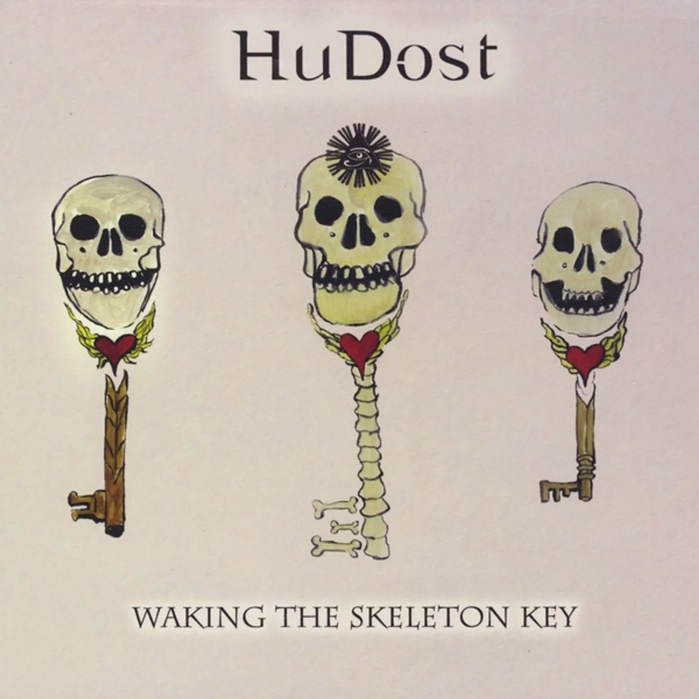 HuDost WAKING THE SKELETON KEY CD