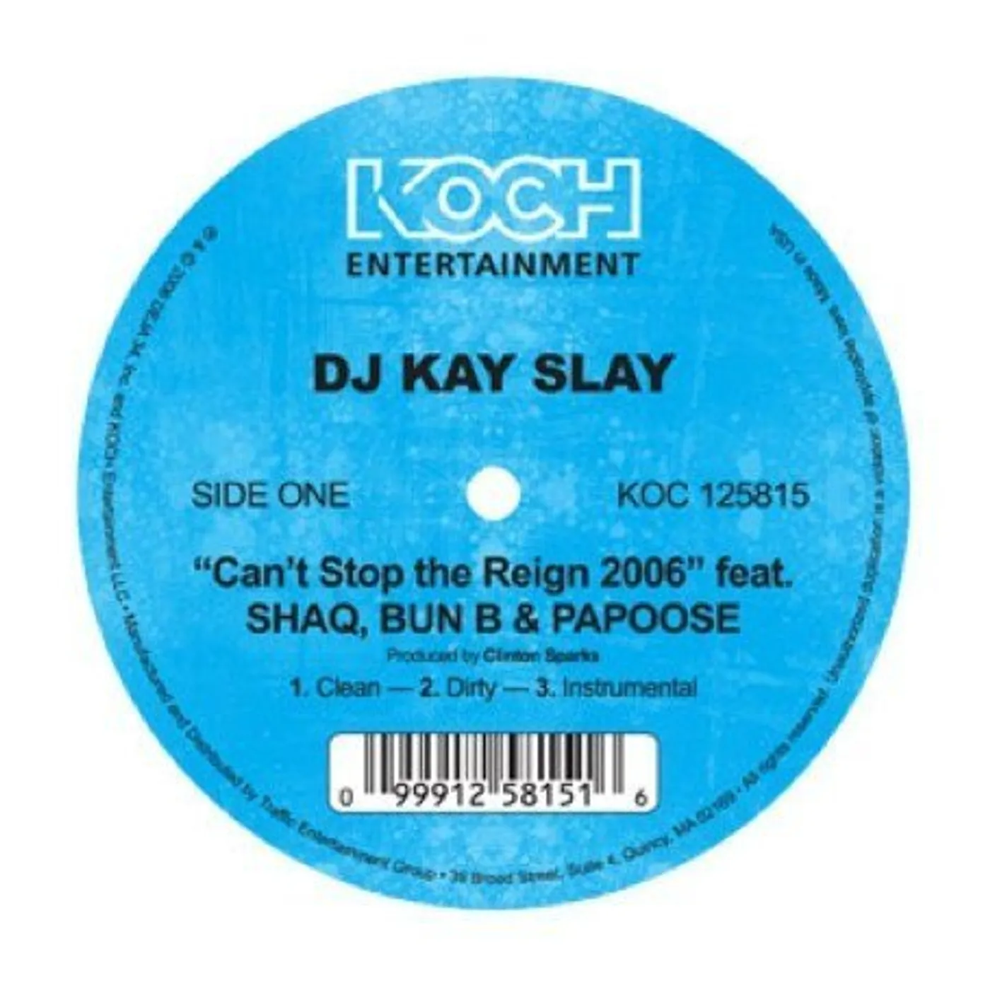 Dj Kay Slay CAN'T STOP THE REIGN 2006 Vinyl Record
