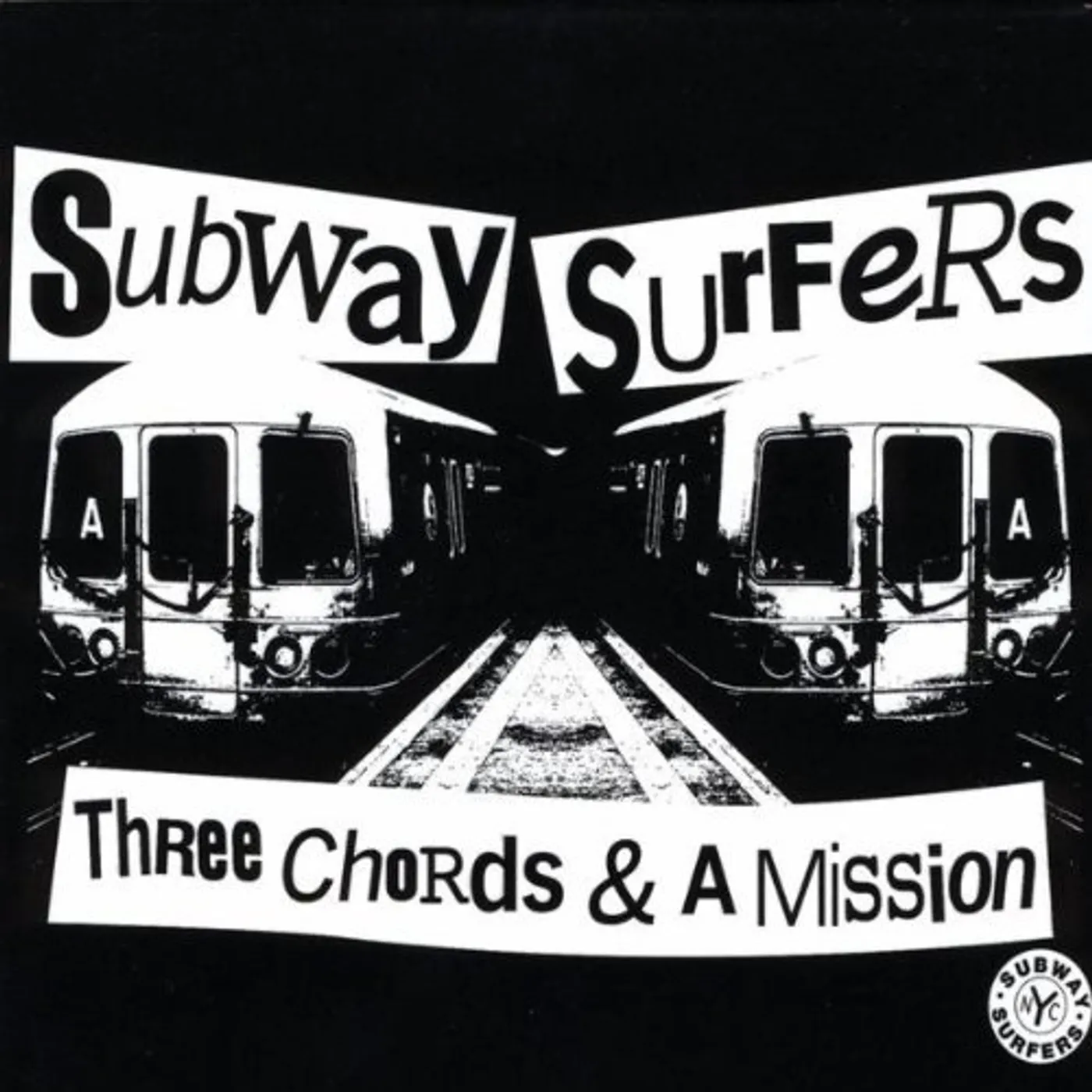 Subway Surfers THREE CHORDS & A MISSION CD