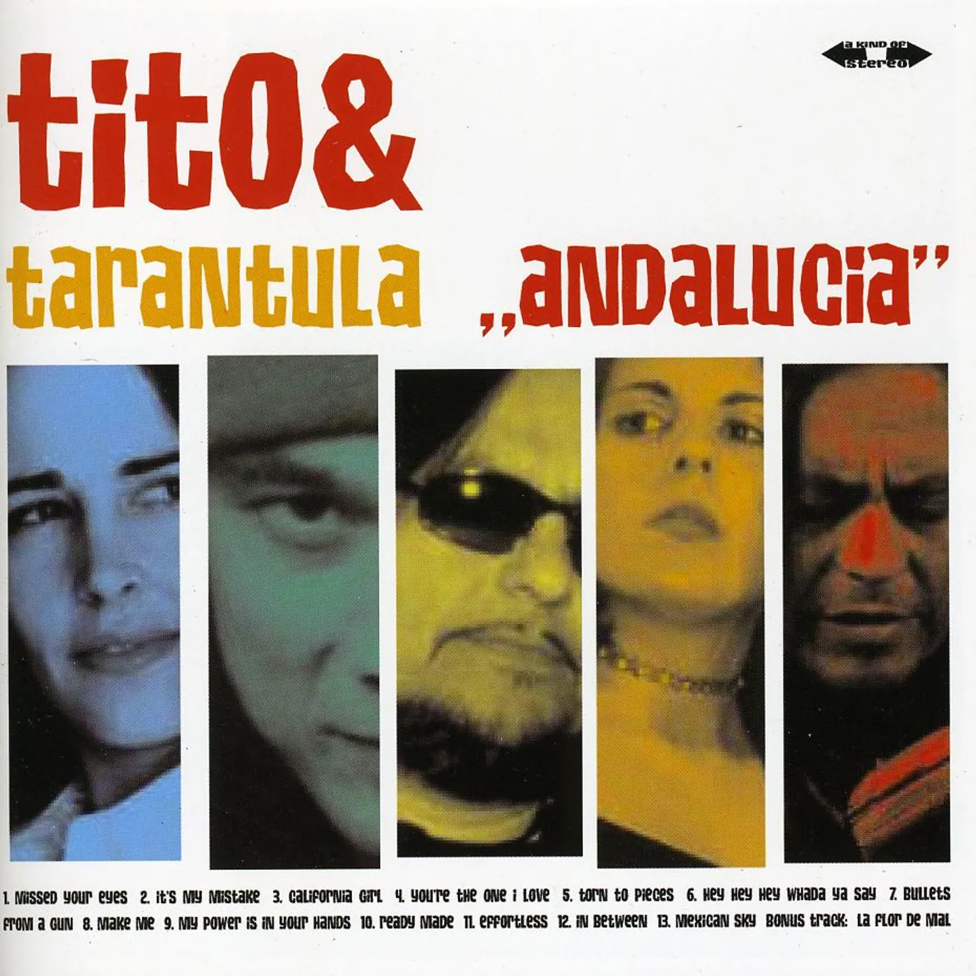 Tito & Tarantula ANDALUCIA CD