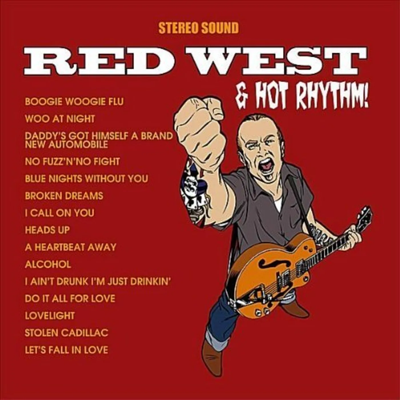 RED WEST & HOT RHYTHM CD