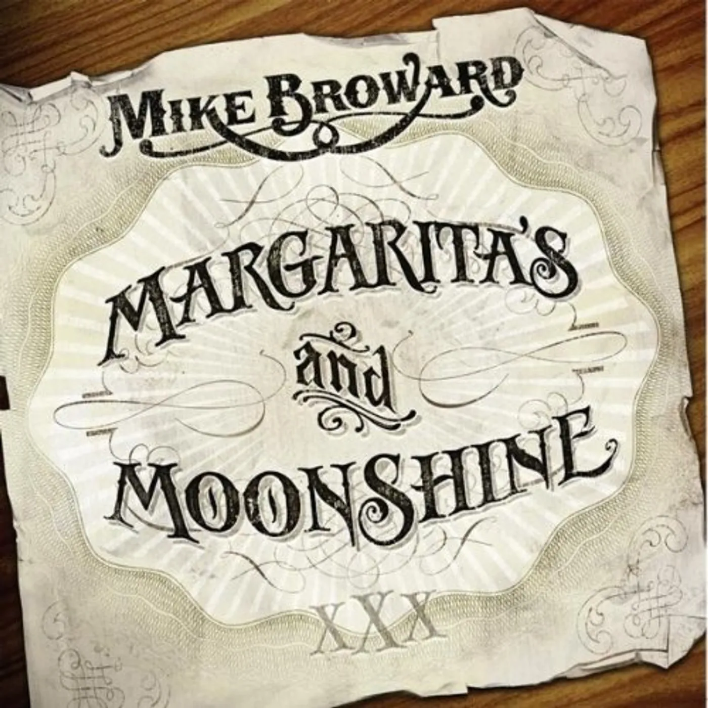 Mike Broward MARGARITAS & MOONSHINE CD