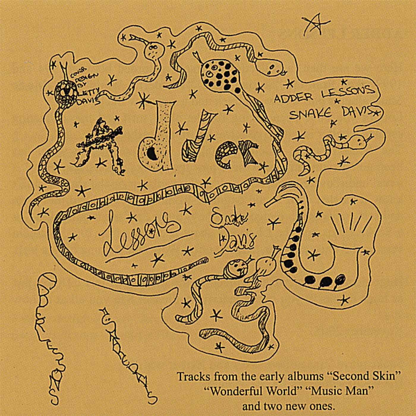 Snake Davis ADDER LESSONS CD