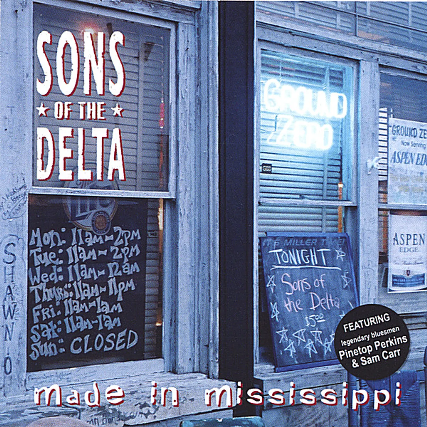 Sons of the Delta MADE IN MISSISSIPPI CD