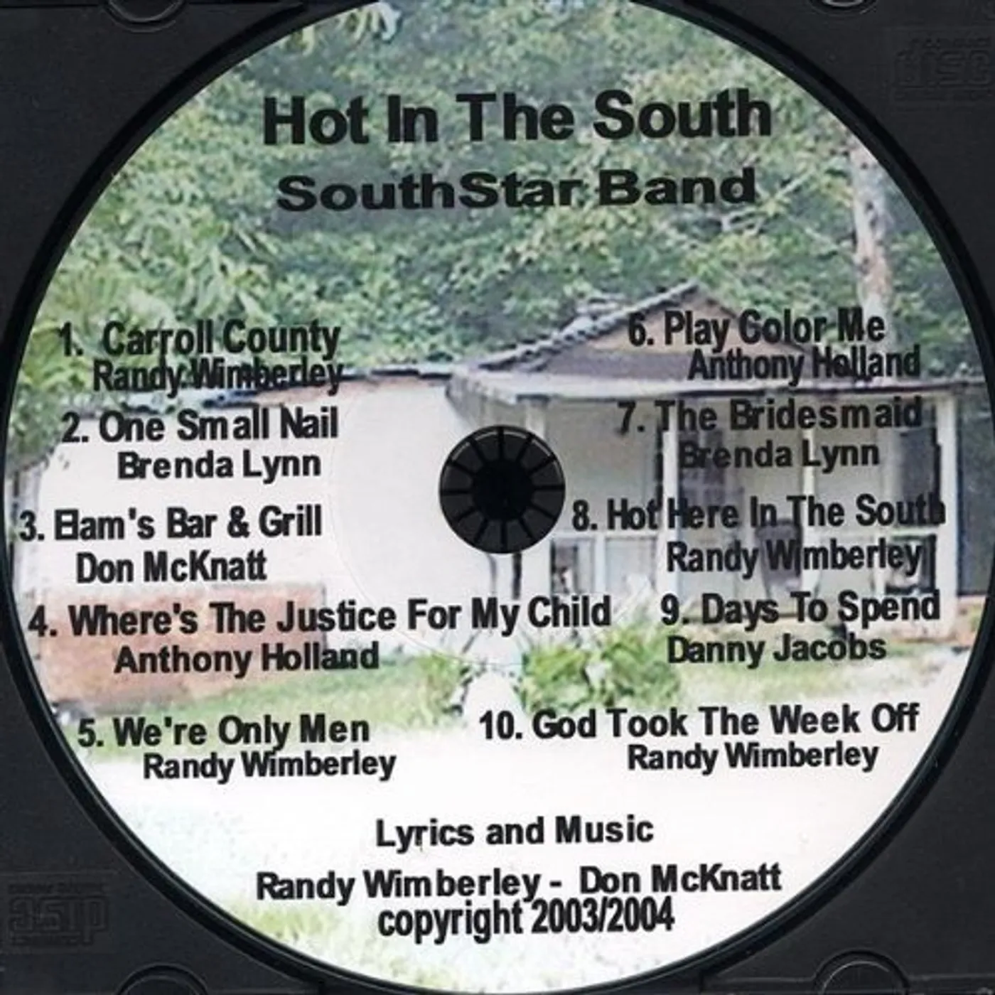 SouthStar Band HOT IN THE SOUTH CD