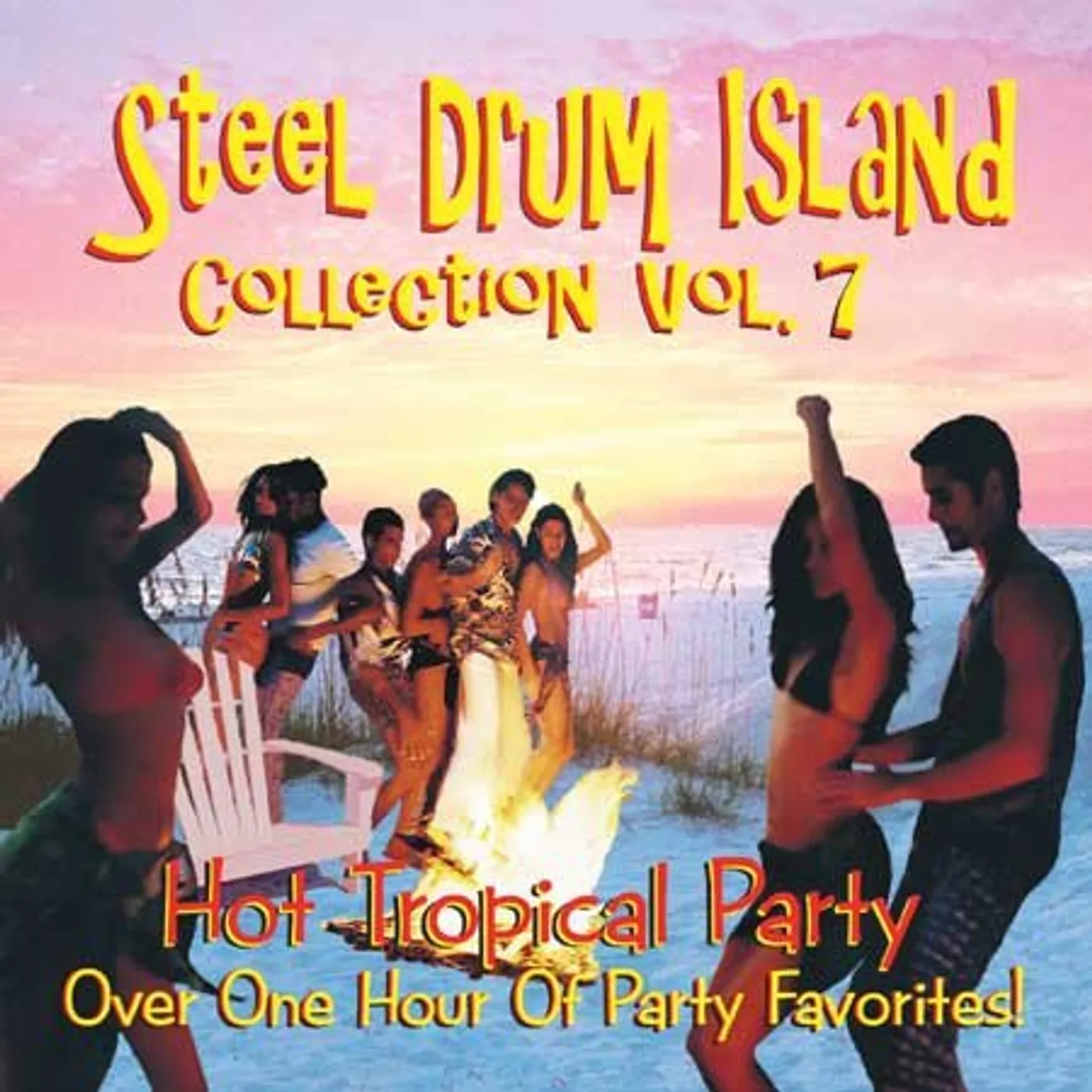 STEEL DRUM ISLAND COLLECTION: HOT TROPICAL PARTY M CD