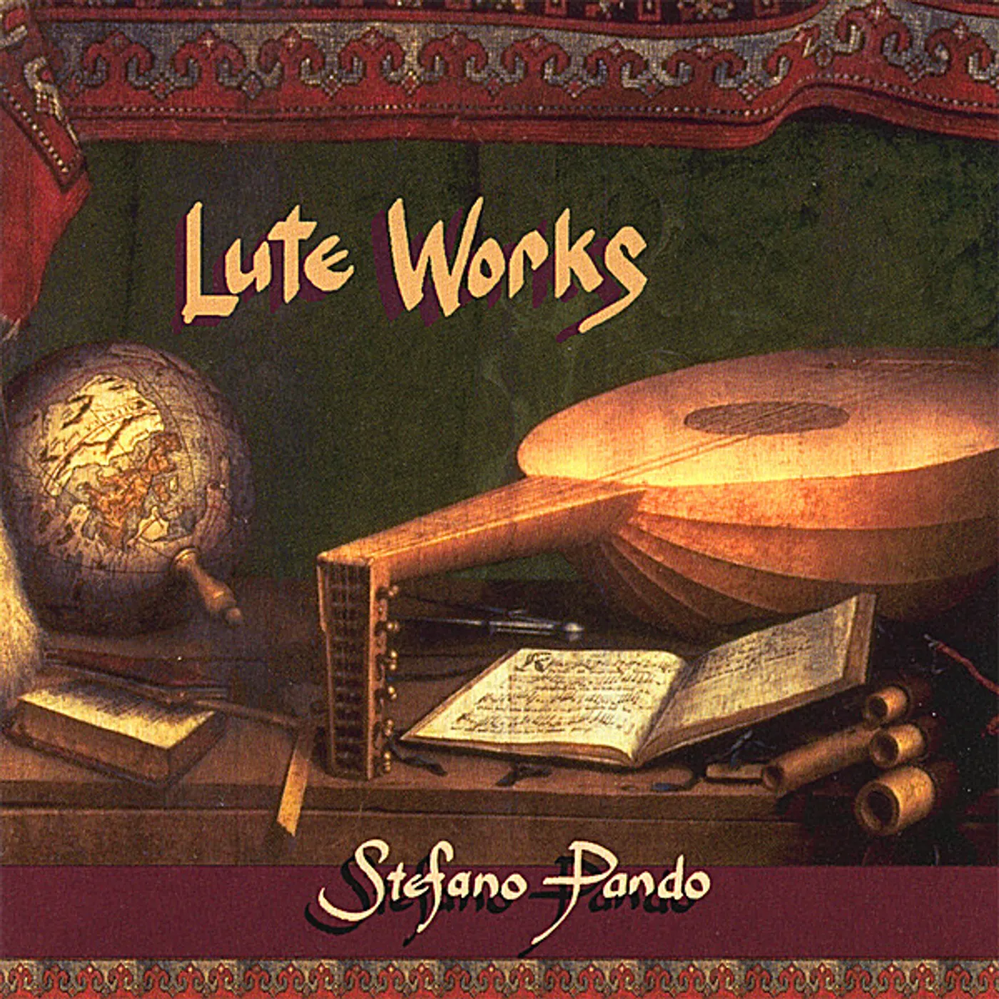 Stefano Pando LUTE WORKS CD