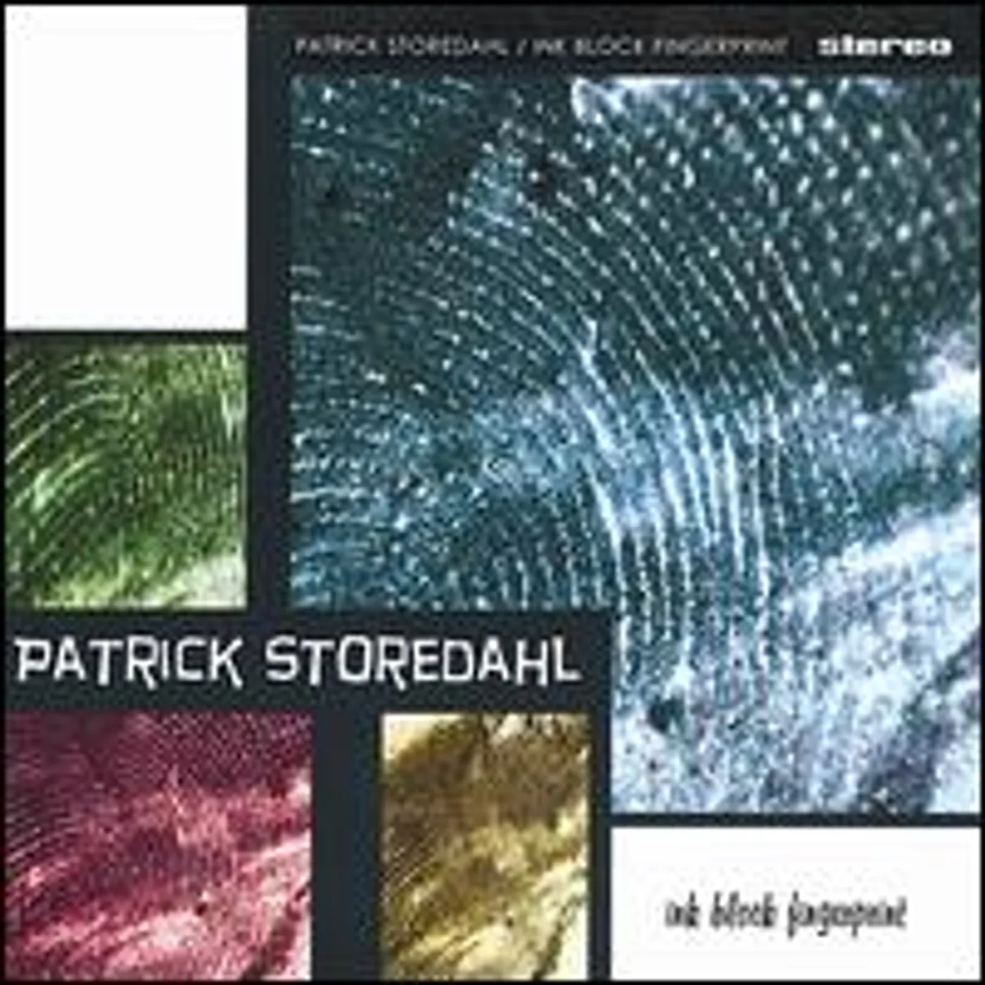 Patrick Storedahl INK BLOCK FINGERPRINT CD