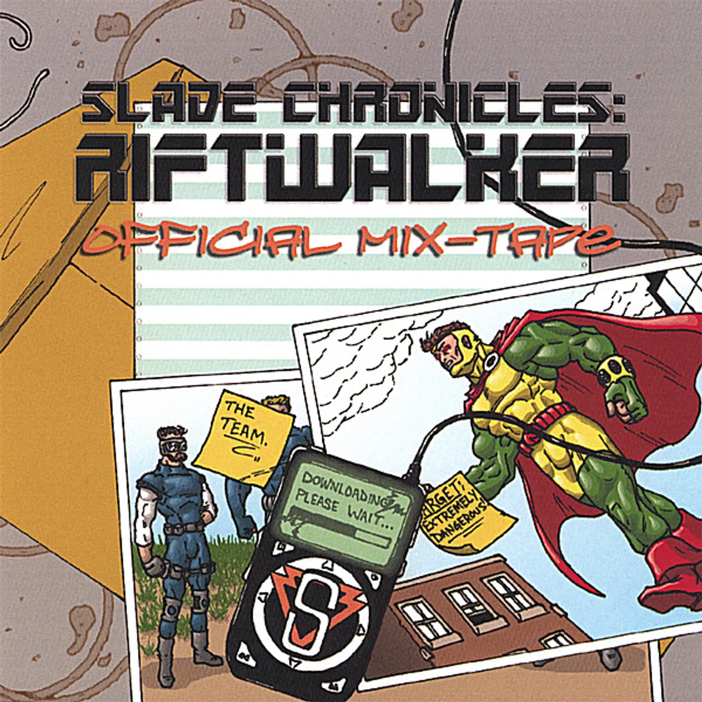 Stratos SLADE CHRONICLES: RIFTWALKER-OFFICIAL MIX-TAPE CD