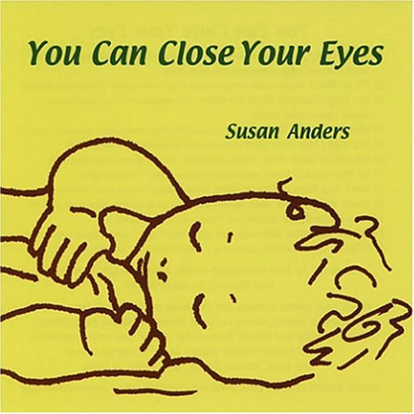 Susan Anders YOU CAN CLOSE YOUR EYES: LULLABIES CD
