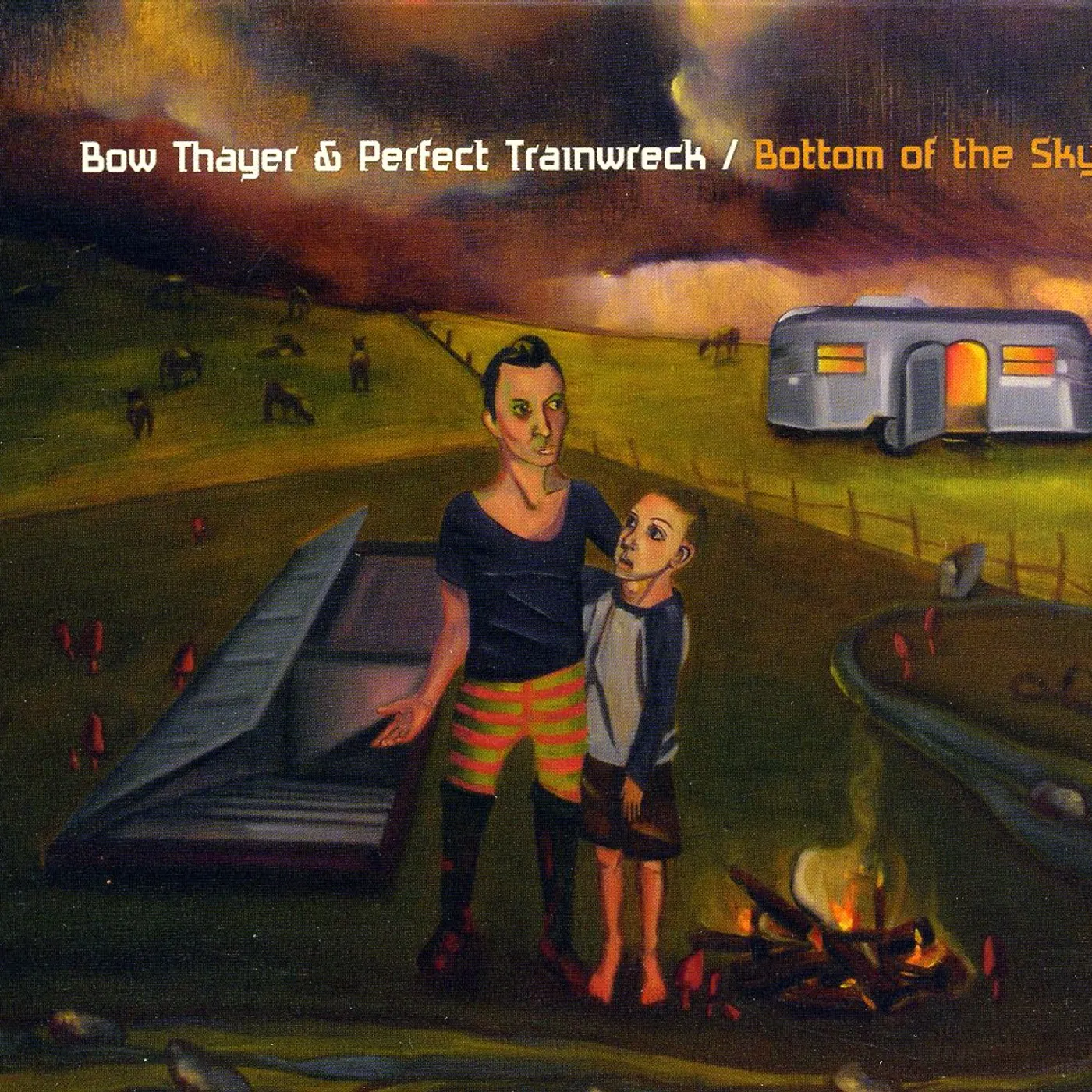 Bow Thayer & Perfect Trainwreck BOTTOM OF THE SKY CD