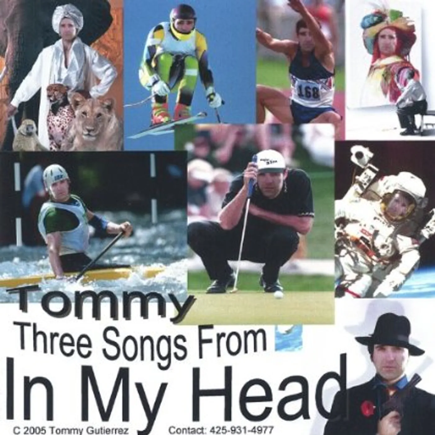 Tommy THREE SONGS FROM IN MY HEAD CD