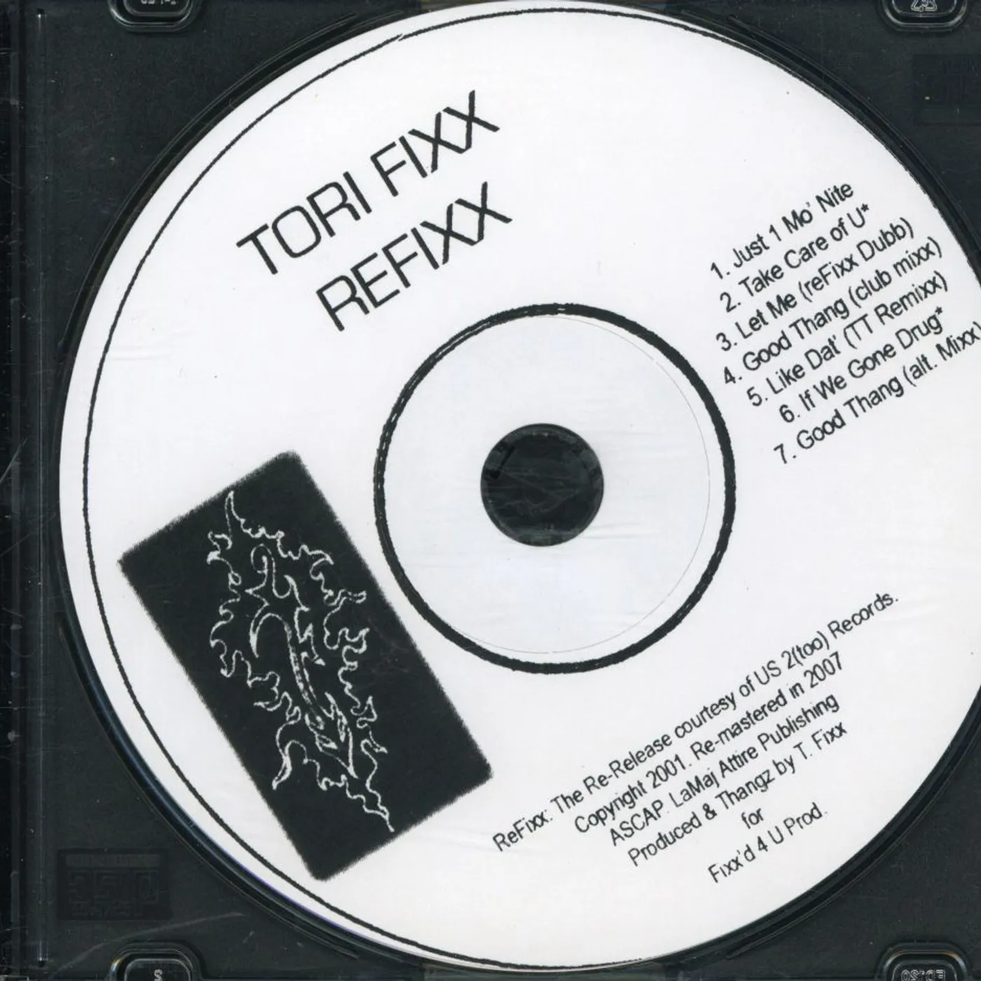 Tori Fixx REFIXX CD