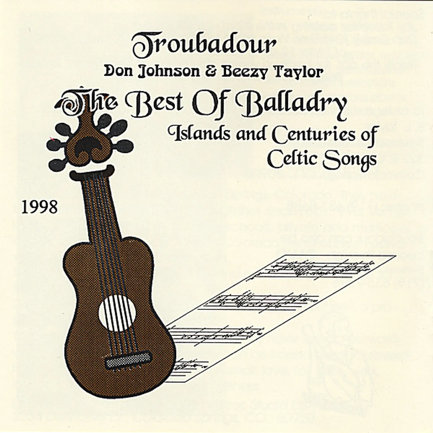 Troubadour BEST OF BALLADRY CD