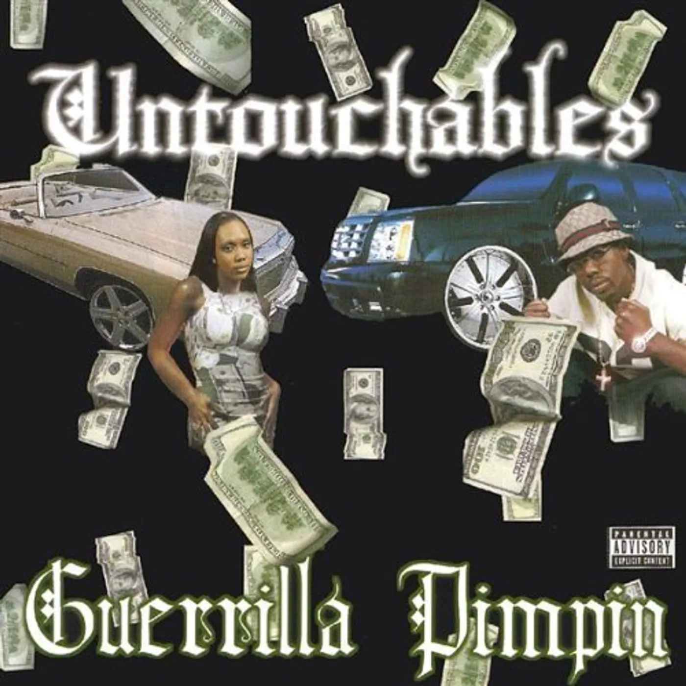 Untouchables GUERRILLA PIMPIN CD