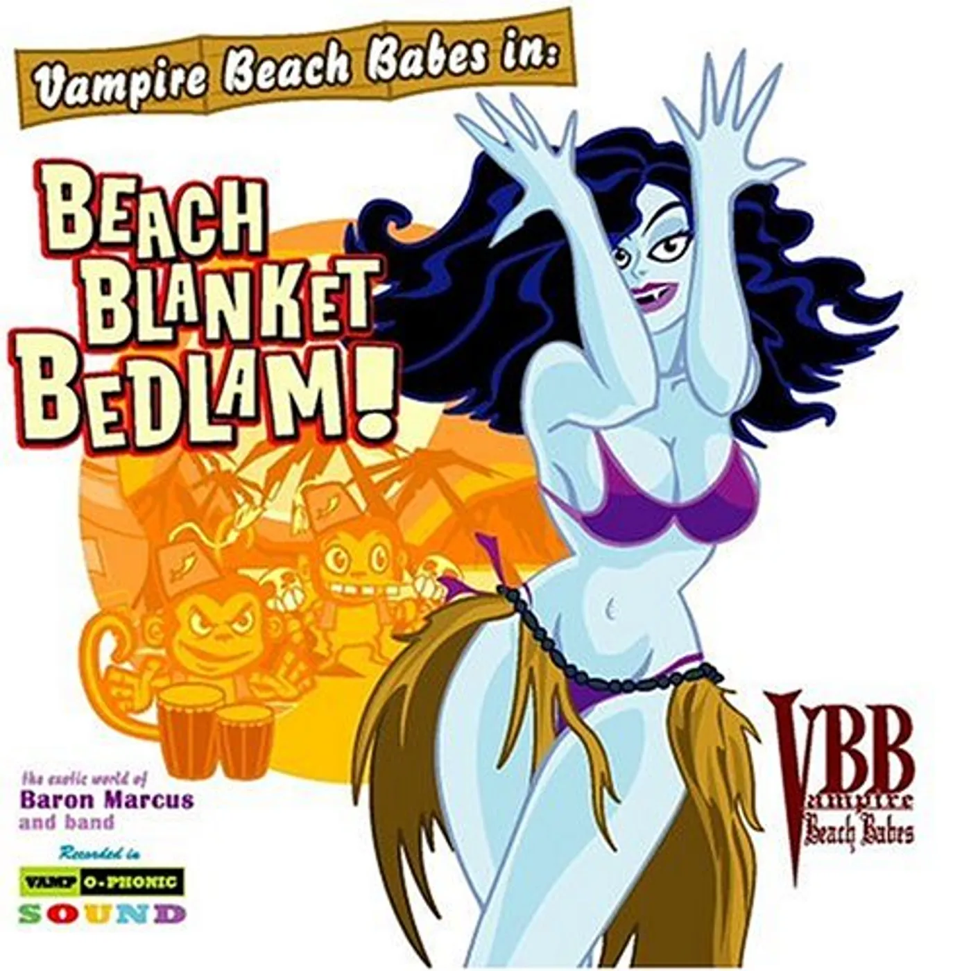 Vampire Beach Babes BEACH BLANKET BEDLAM! CD