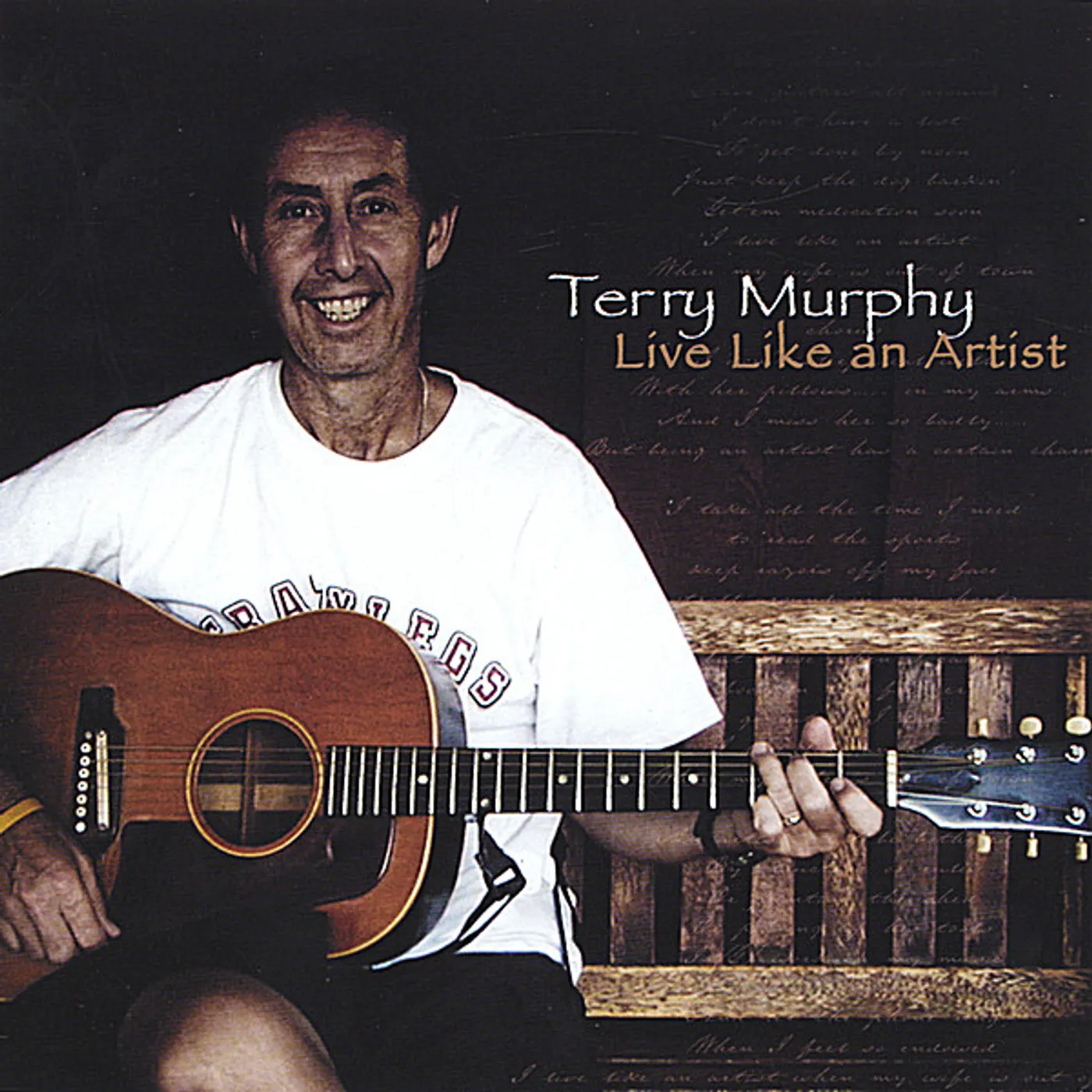 Terry Murphy LIVE LIKE AN ARTIST CD
